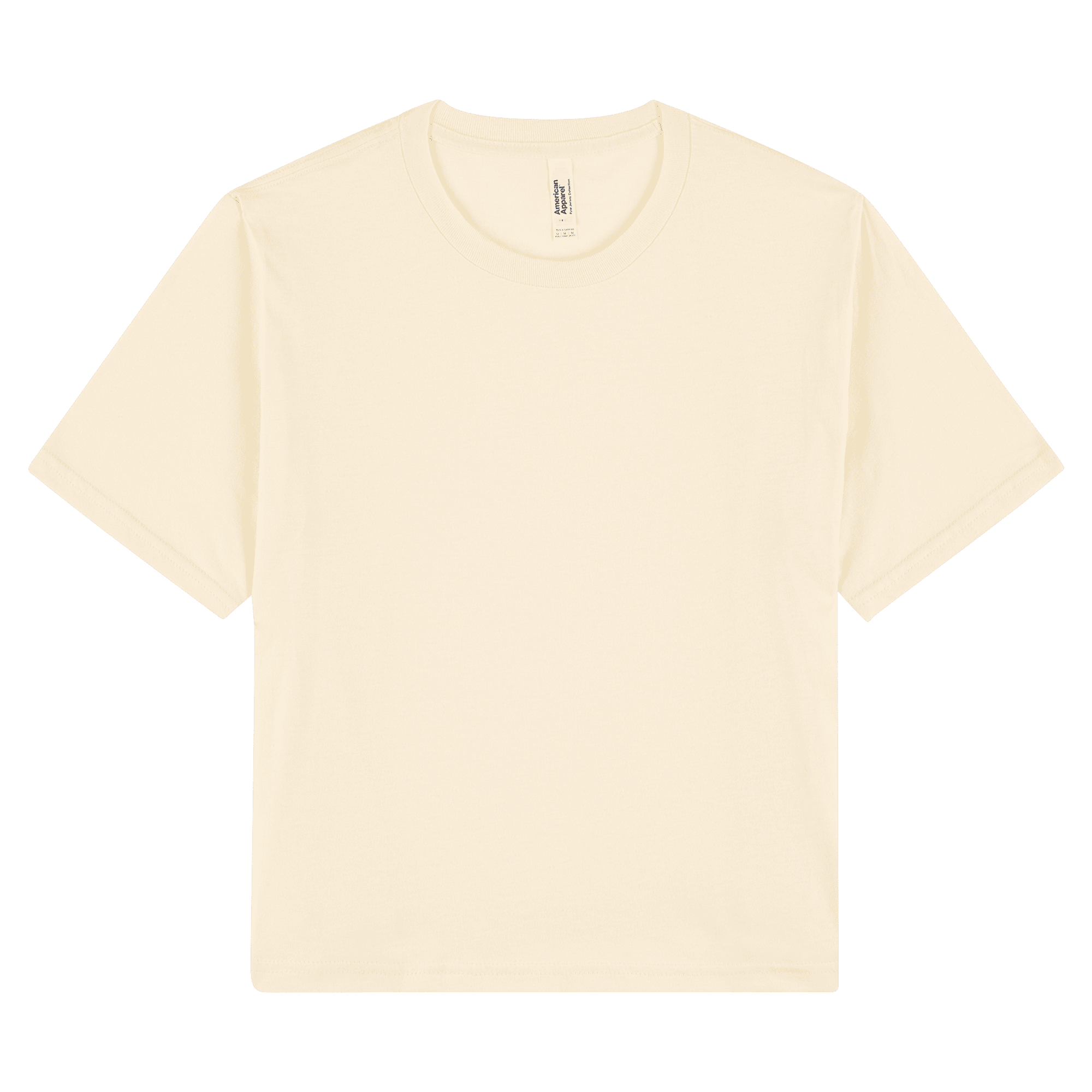 American Apparel Women's Fine Jersey Boxy T-Shirt