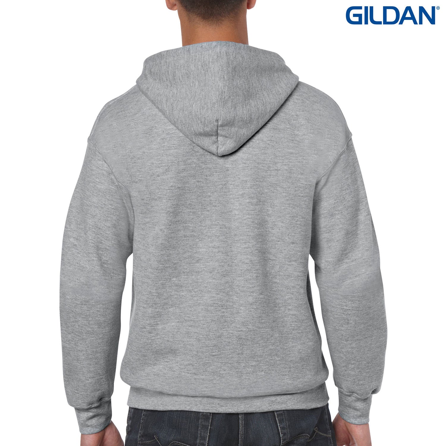 Gildan Heavy Blend Adult Full Zip Hooded Sweatshirt