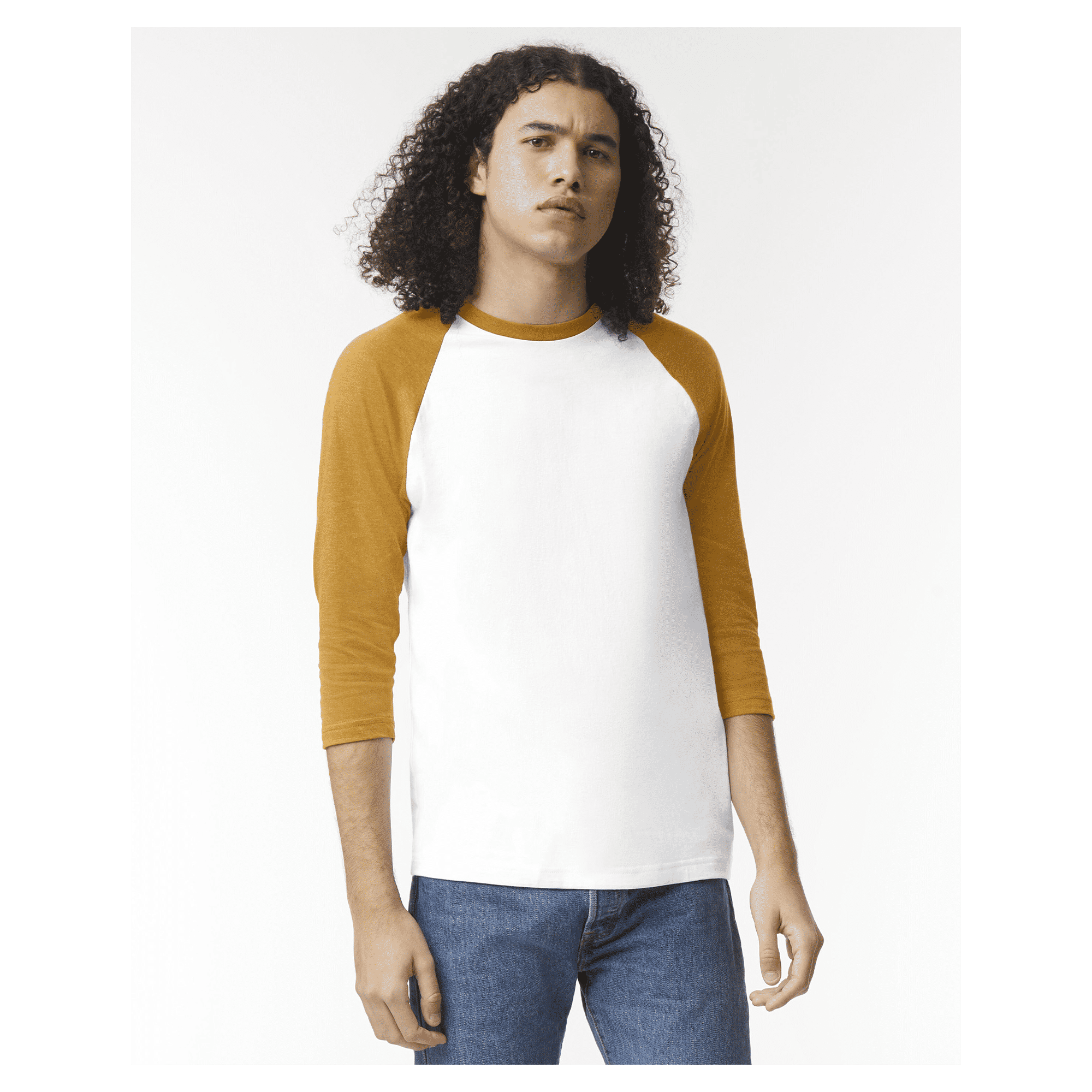 American Apparel CVC Unisex Raglan T-shirt