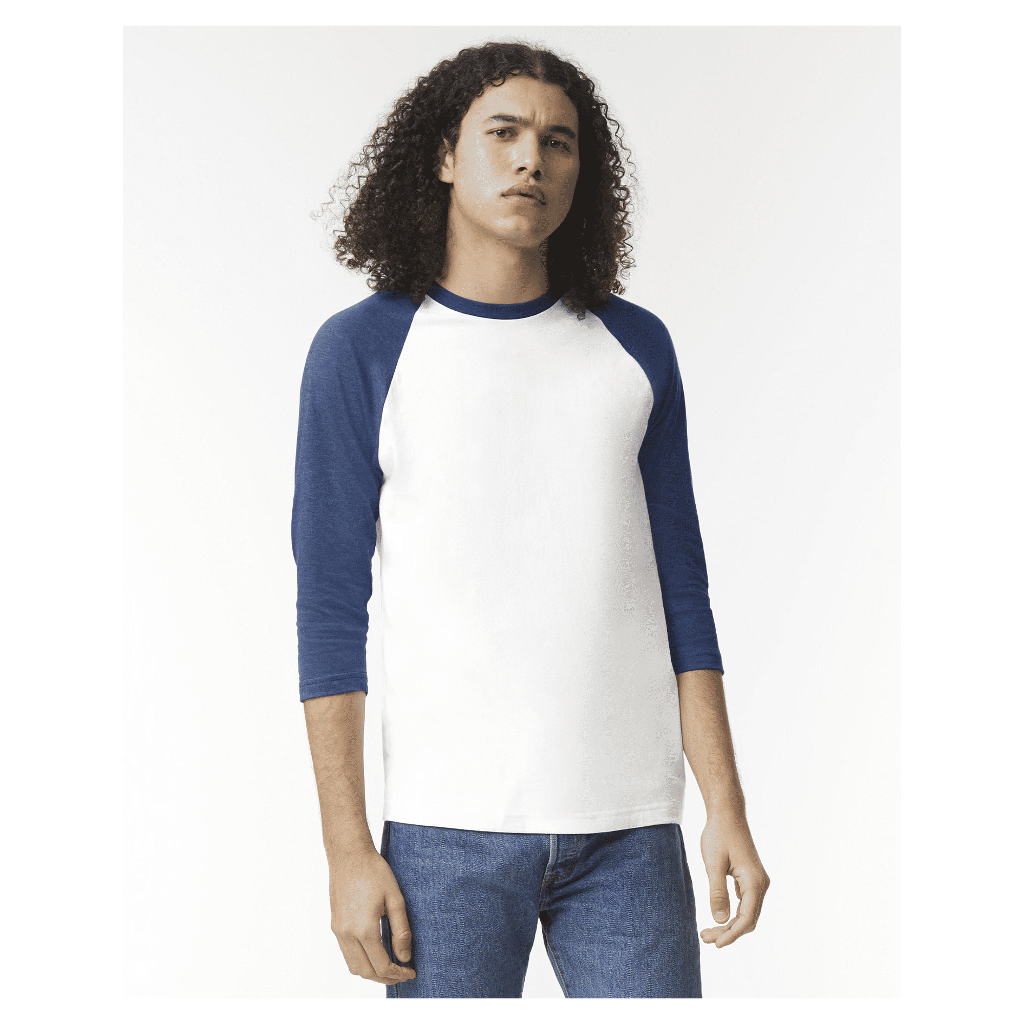 American Apparel CVC Unisex Raglan T-shirt