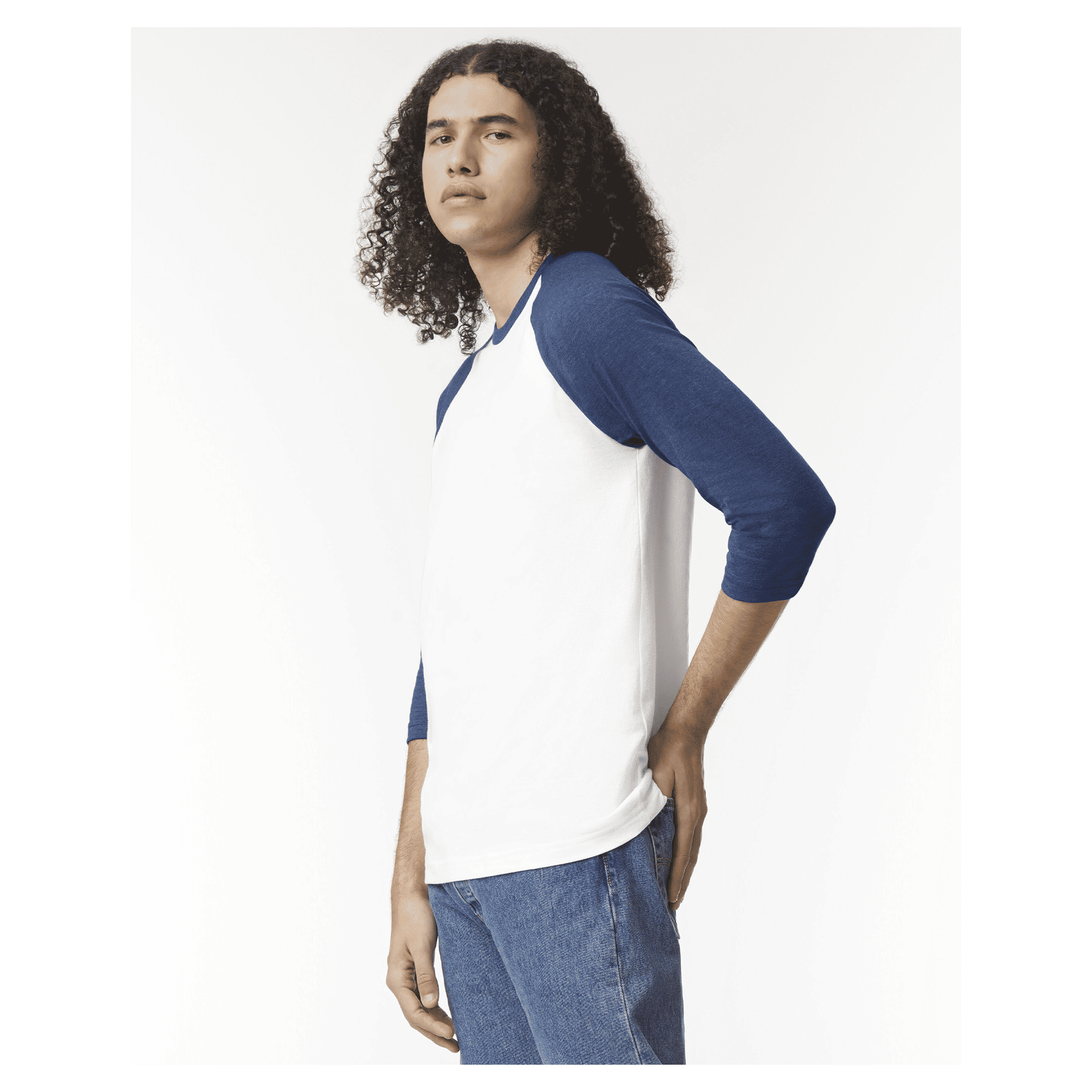American Apparel CVC Unisex Raglan T-shirt