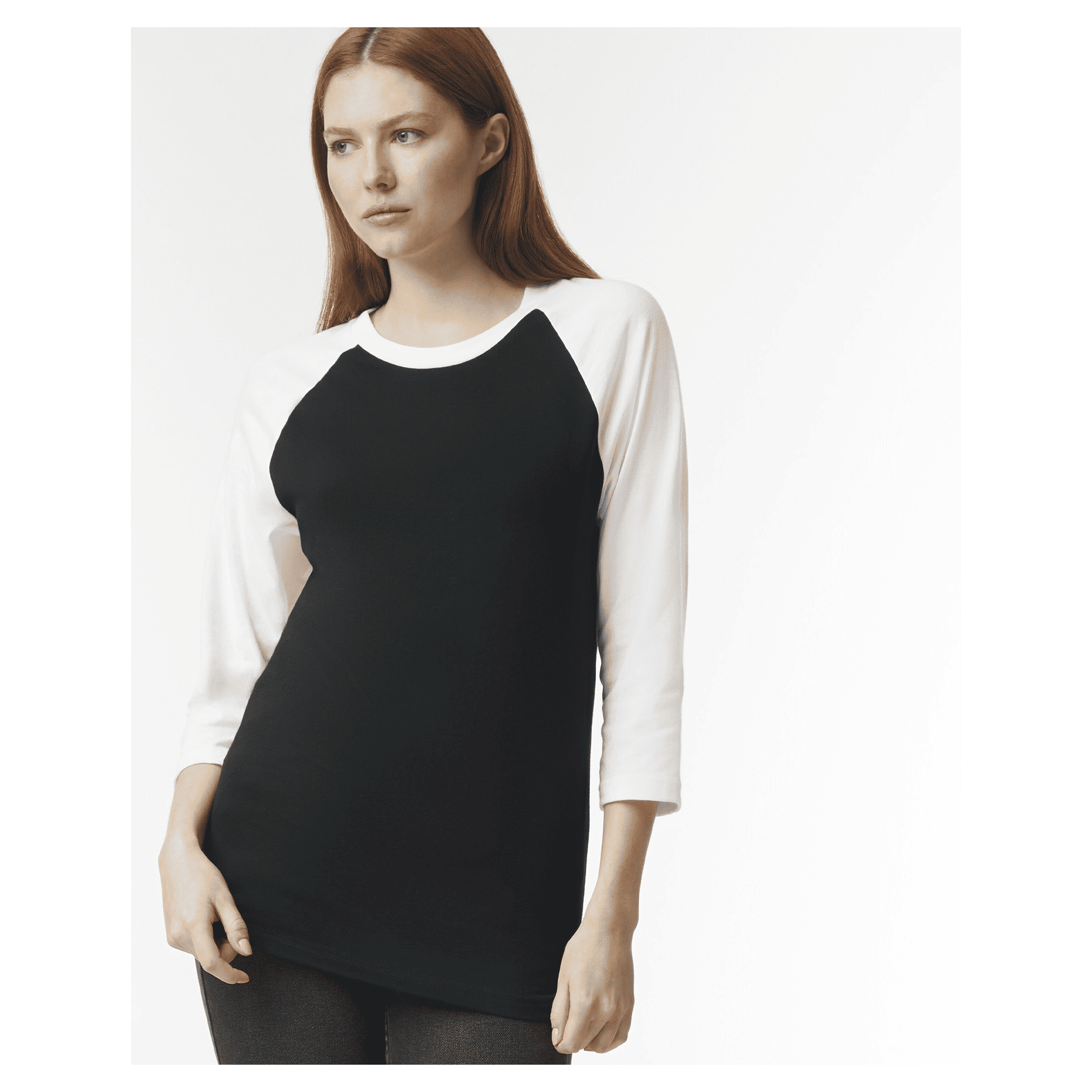 American Apparel CVC Unisex Raglan T-shirt