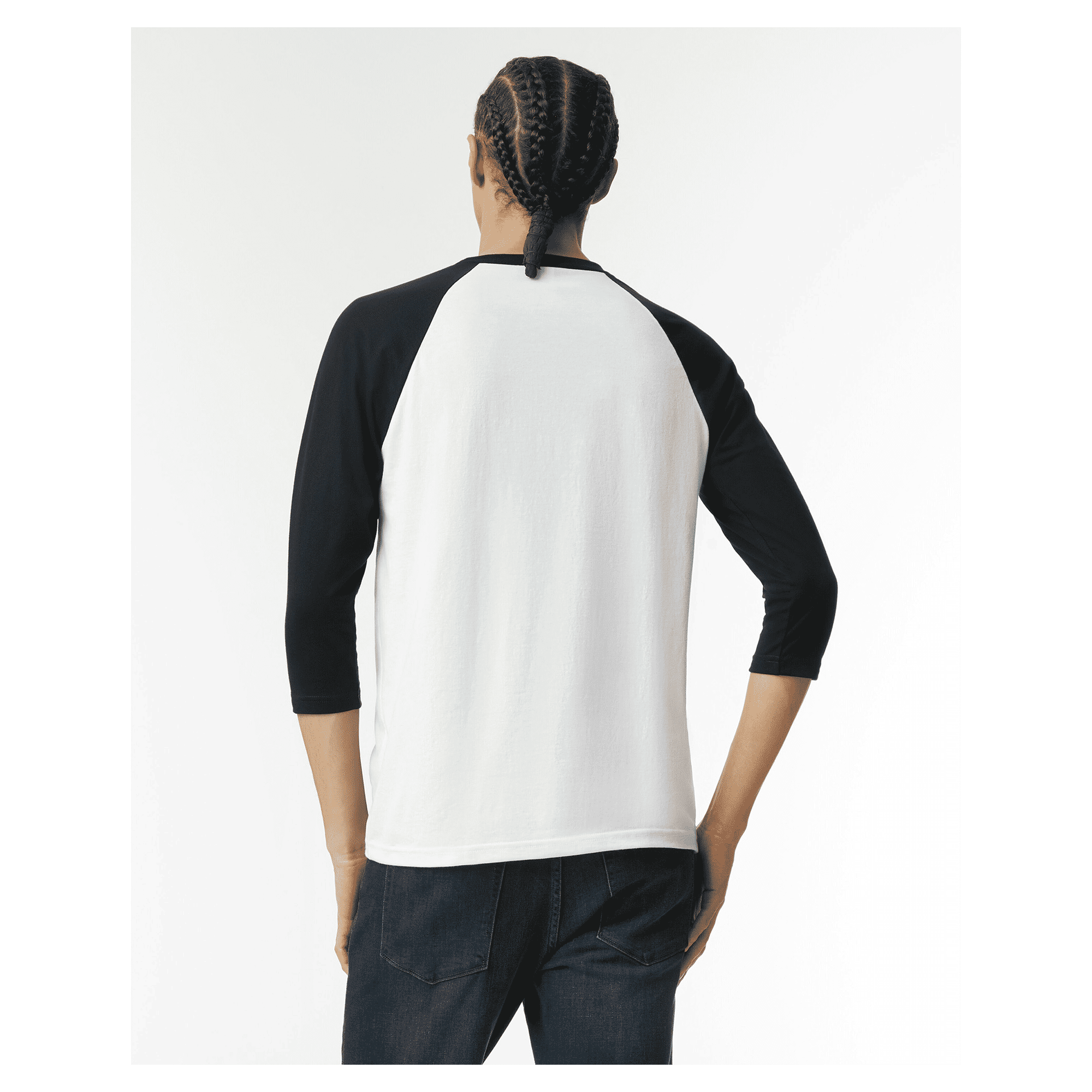 American Apparel CVC Unisex Raglan T-shirt