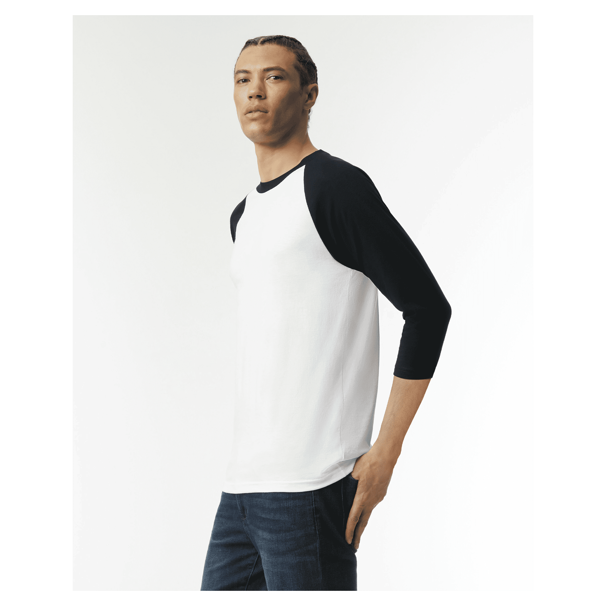 American Apparel CVC Unisex Raglan T-shirt