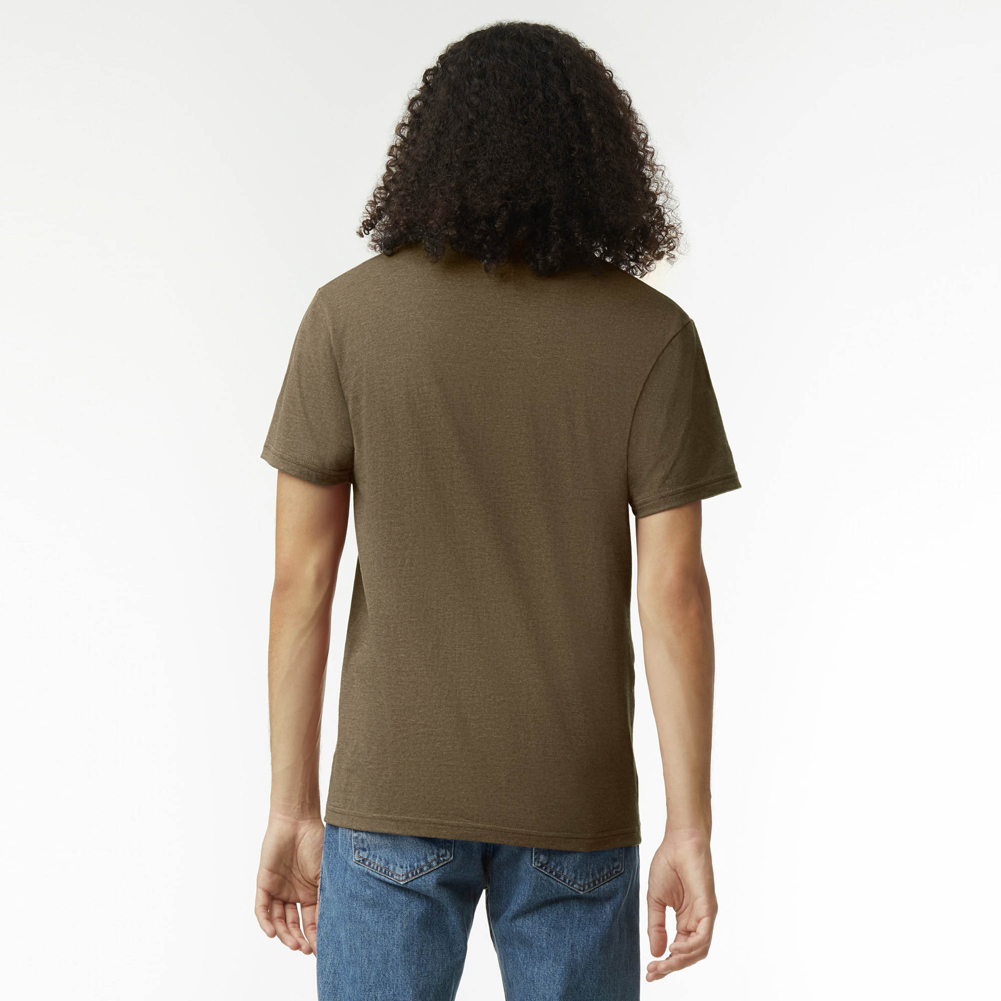 American Apparel CVC Unisex V-neck T-shirt