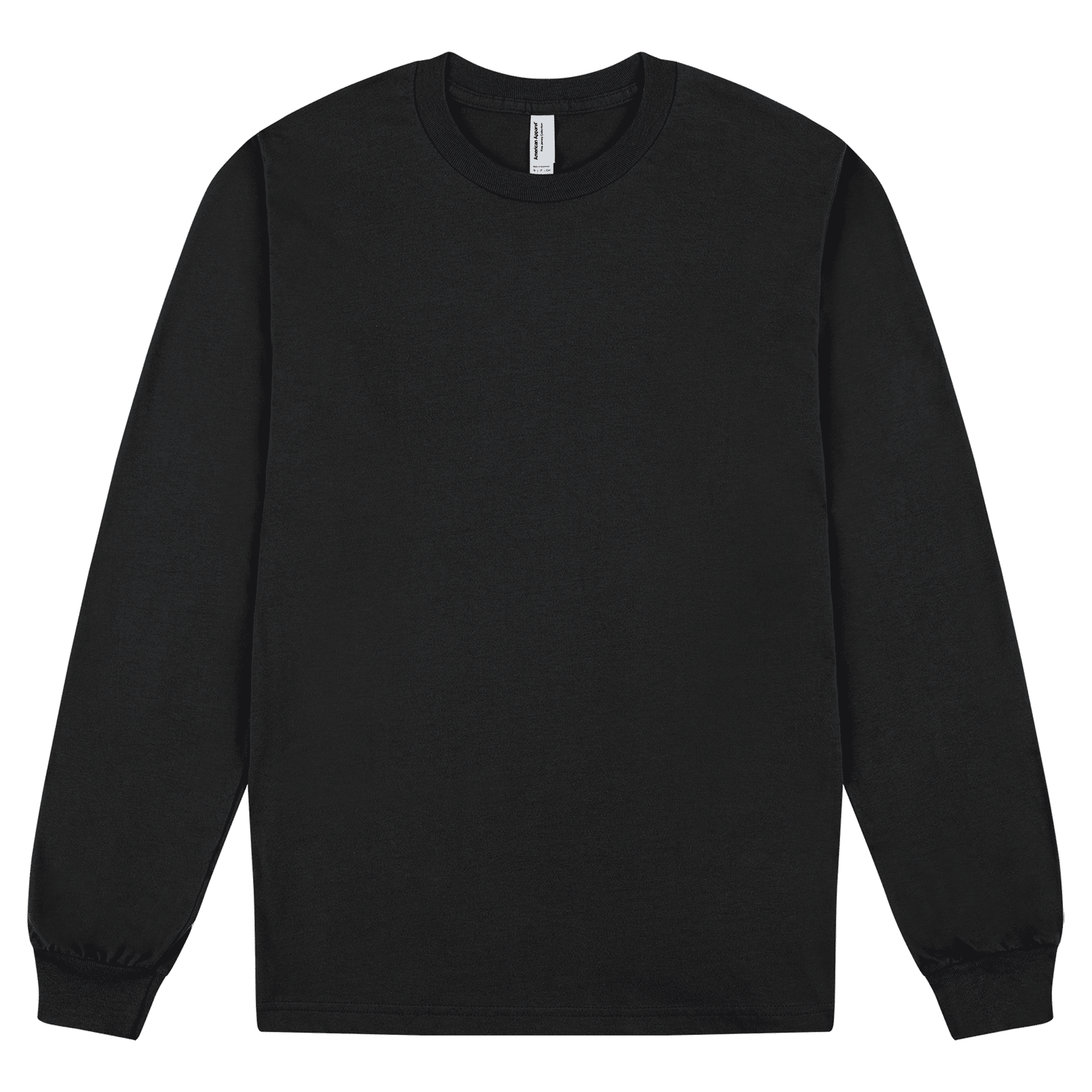 American Apparel Cotton Long Sleeve Fine Jersey T-shirt