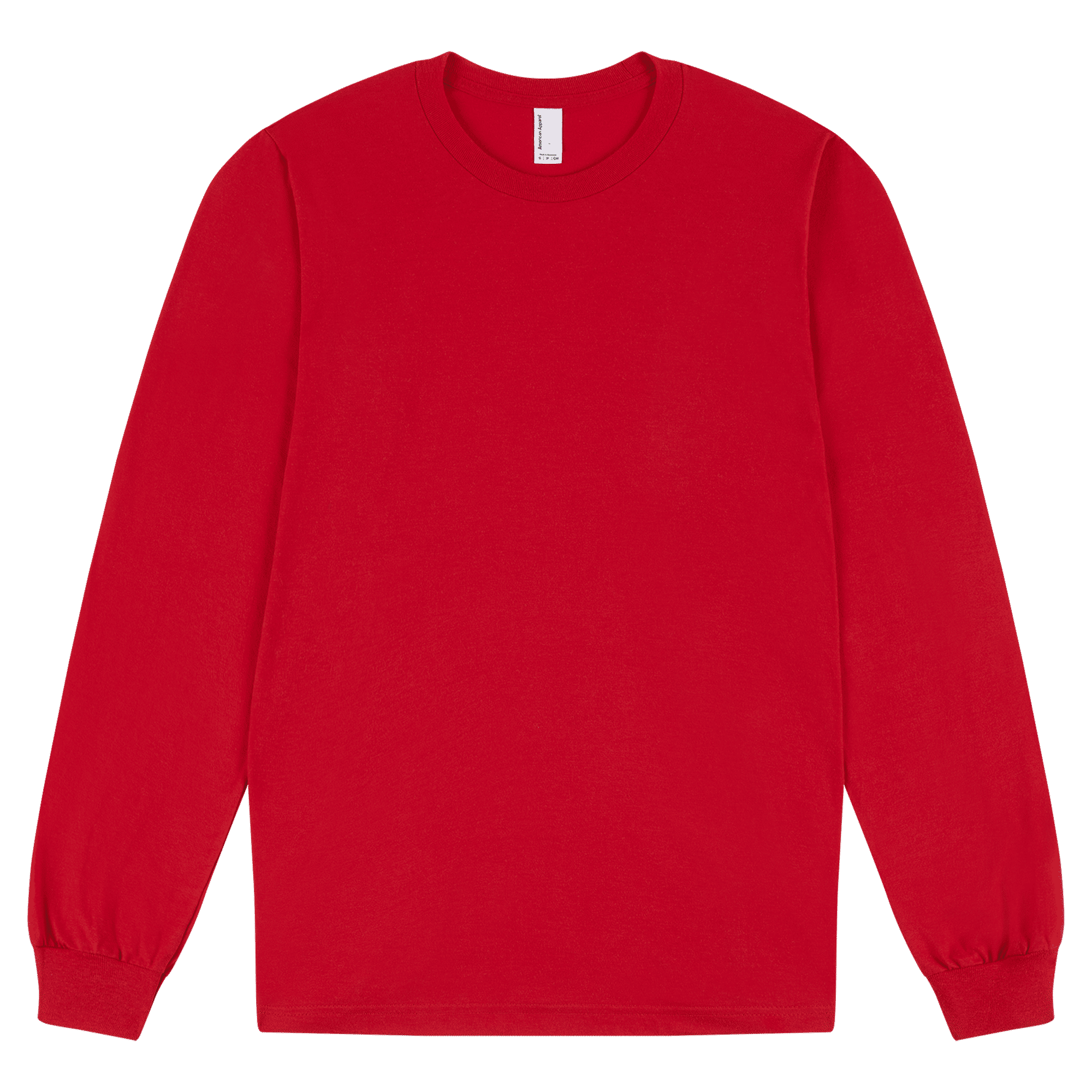 American Apparel Cotton Long Sleeve Fine Jersey T-shirt