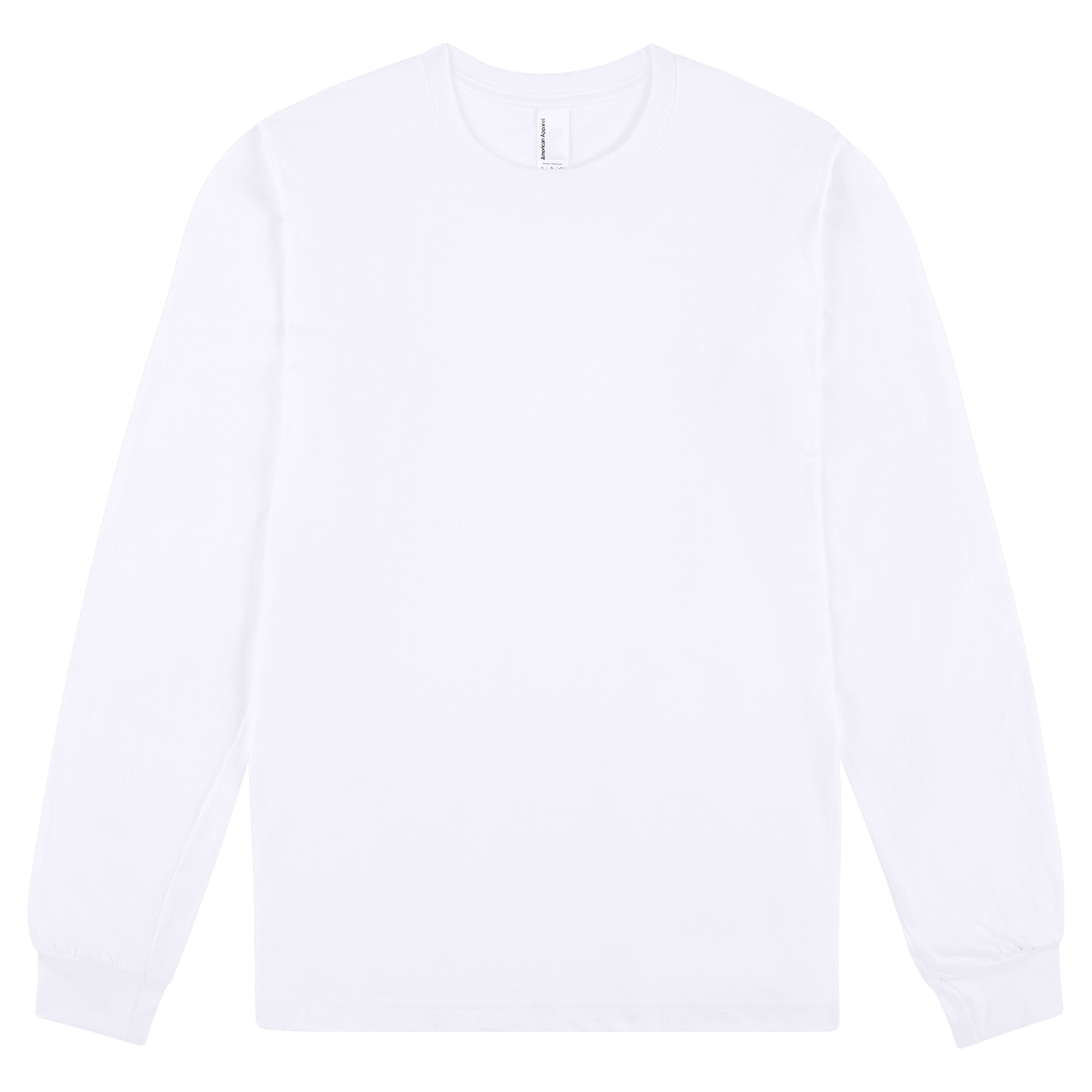 American Apparel Cotton Long Sleeve Fine Jersey T-shirt