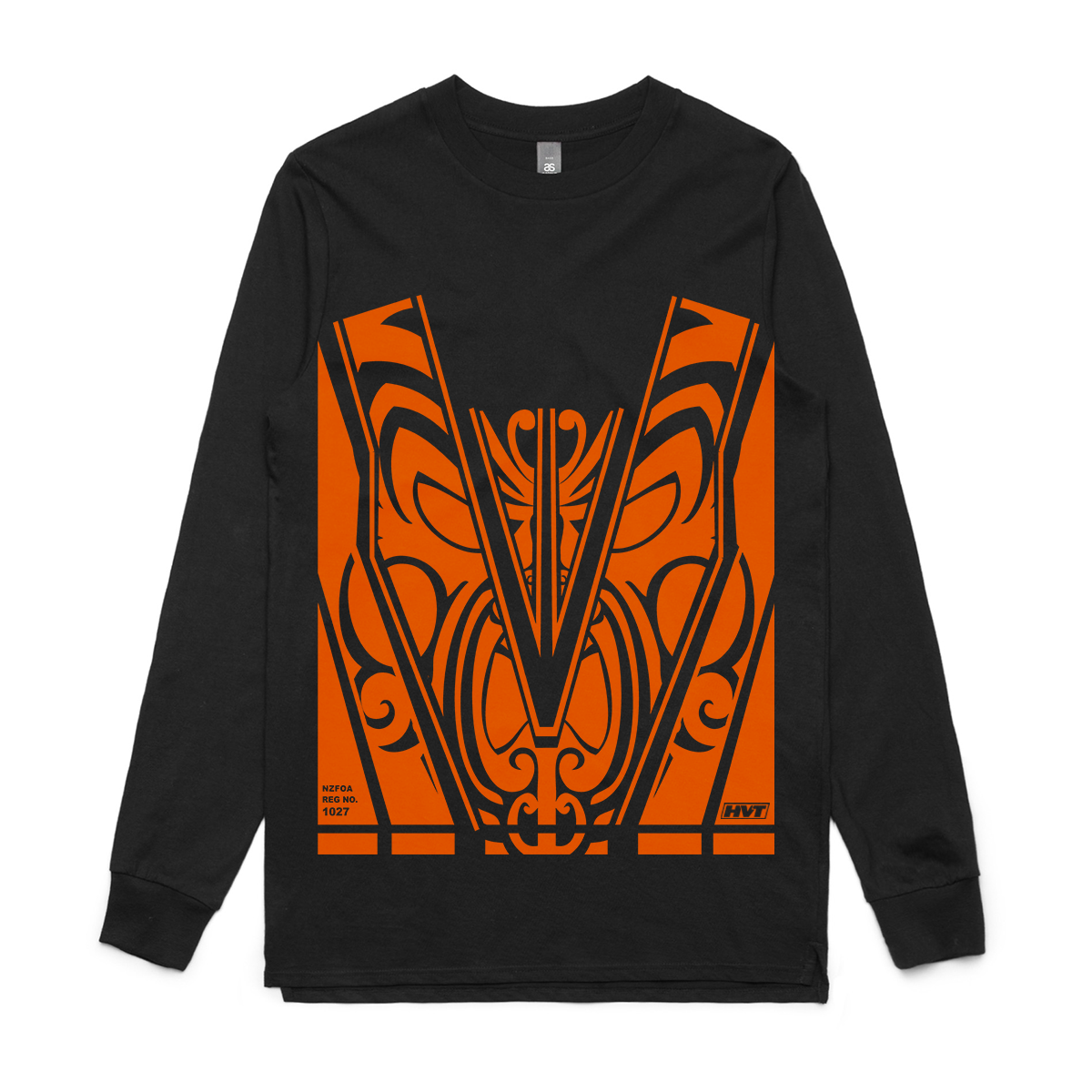 Base Unisex Long Sleeve T-Shirt Orange Hi Vis - Hi-Vis-Trends