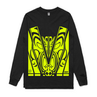 Base Unisex Long Sleeve T-Shirt Yellow Hi Vis - Hi-Vis-Trends