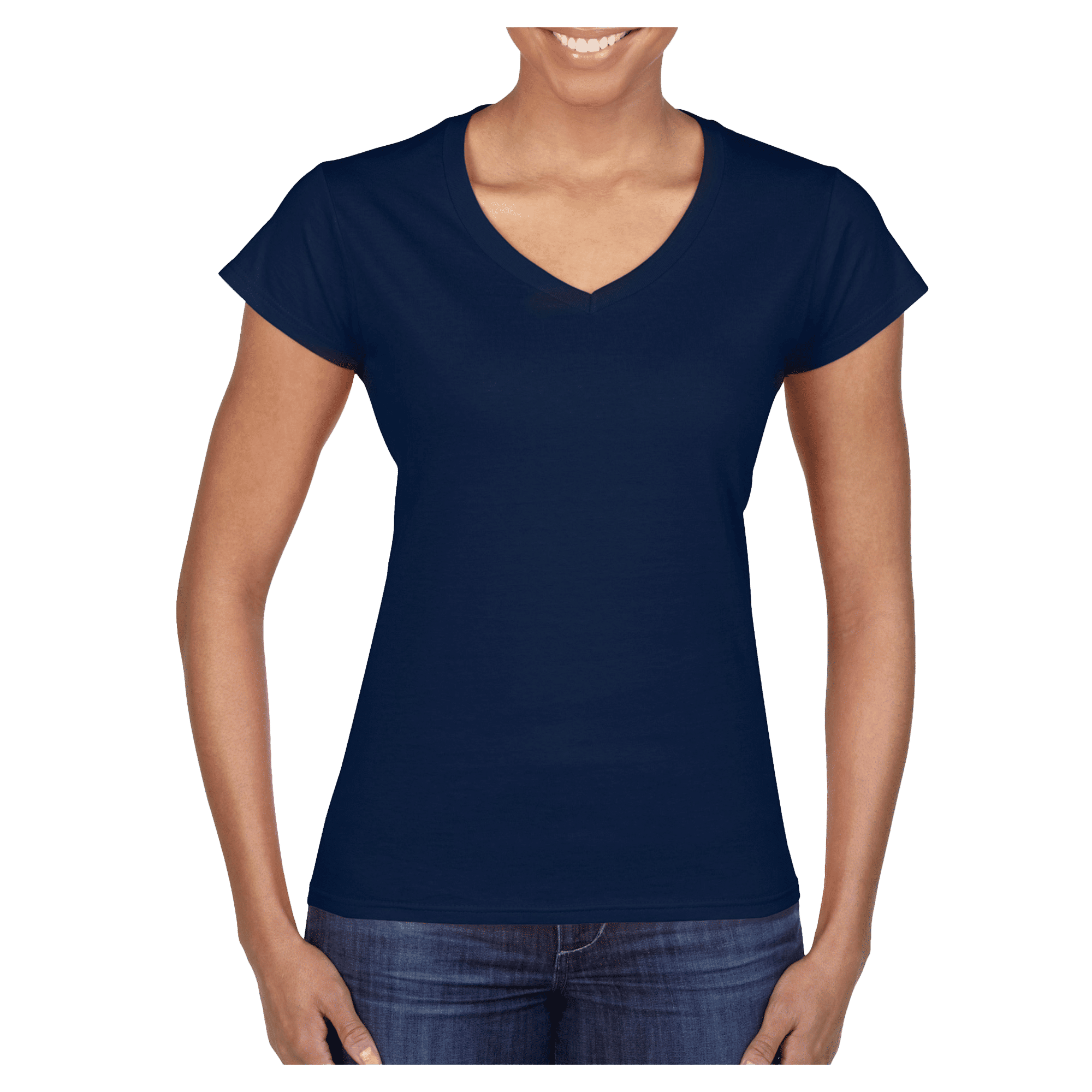 Gildan Softstyle Ladies' V-Neck T-Shirt