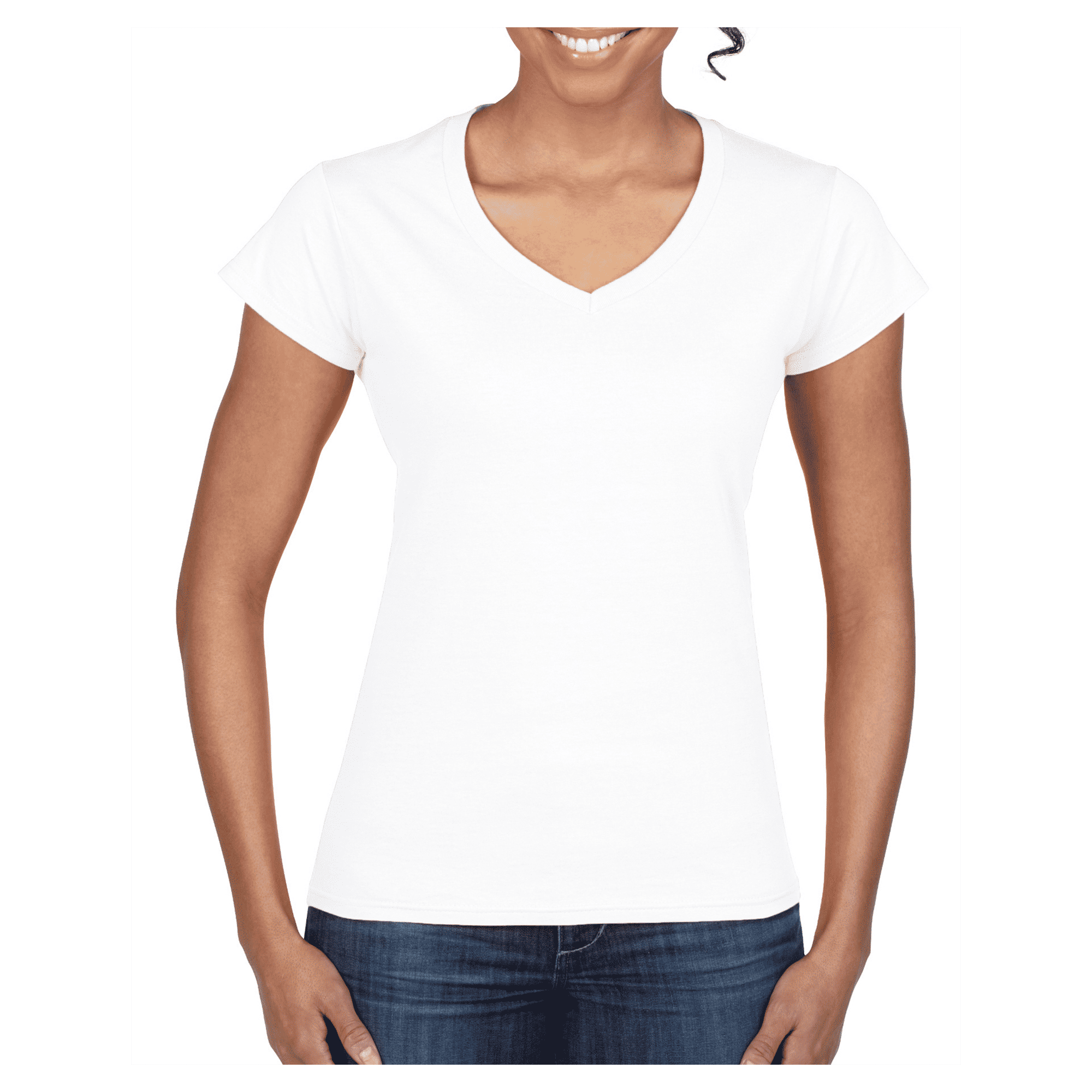 Gildan Softstyle Ladies' V-Neck T-Shirt