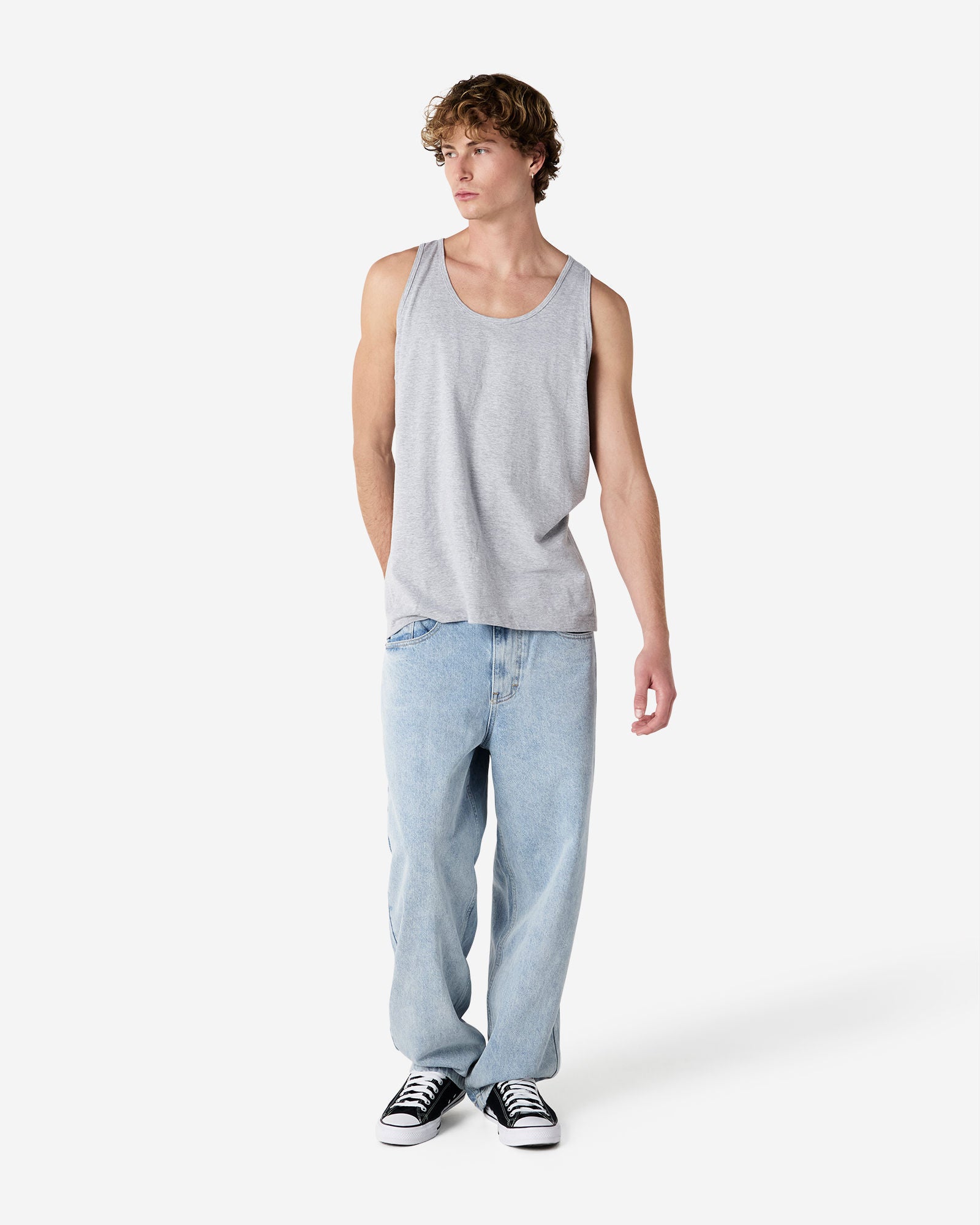 2408 American Apparel Unisex Fine Jersey Tank