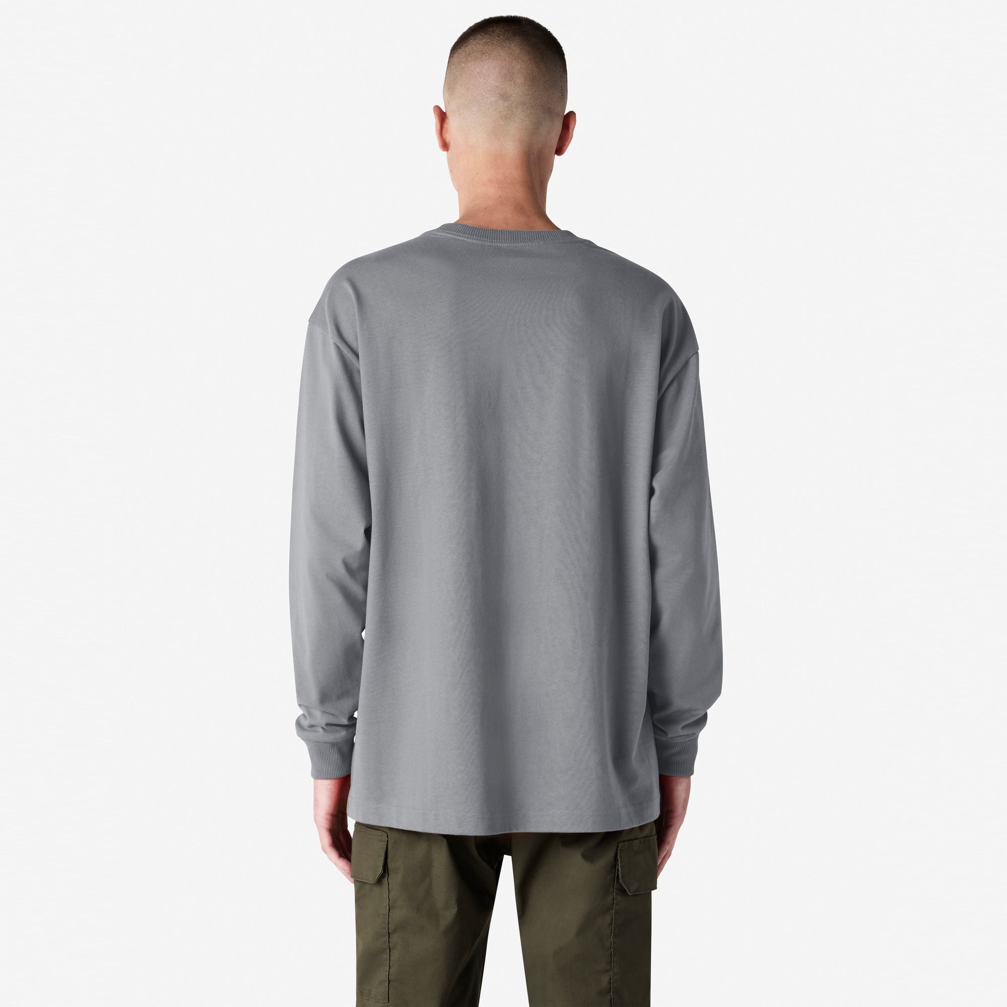 American Apparel Super Heavyweight Long Sleeve T-Shirt with Pocket
