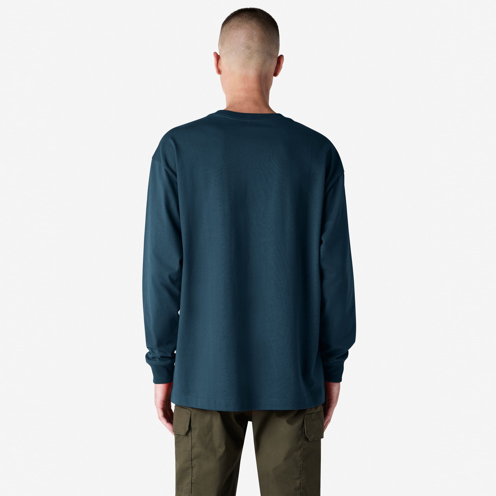 American Apparel Super Heavyweight Long Sleeve T-Shirt with Pocket