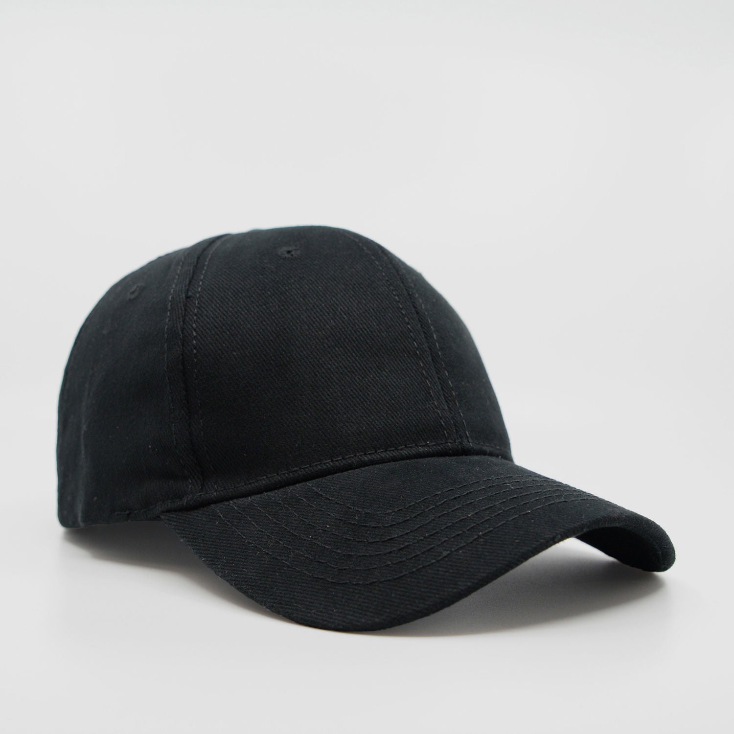 Headwear24 6 Panel Brushed Cotton Cap