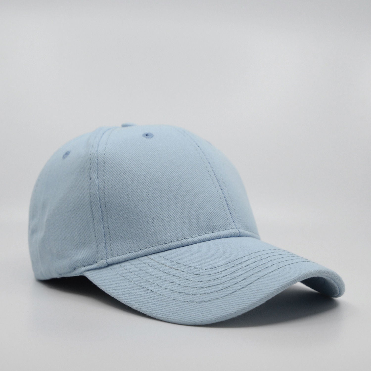 Headwear24 6 Panel Brushed Cotton Cap