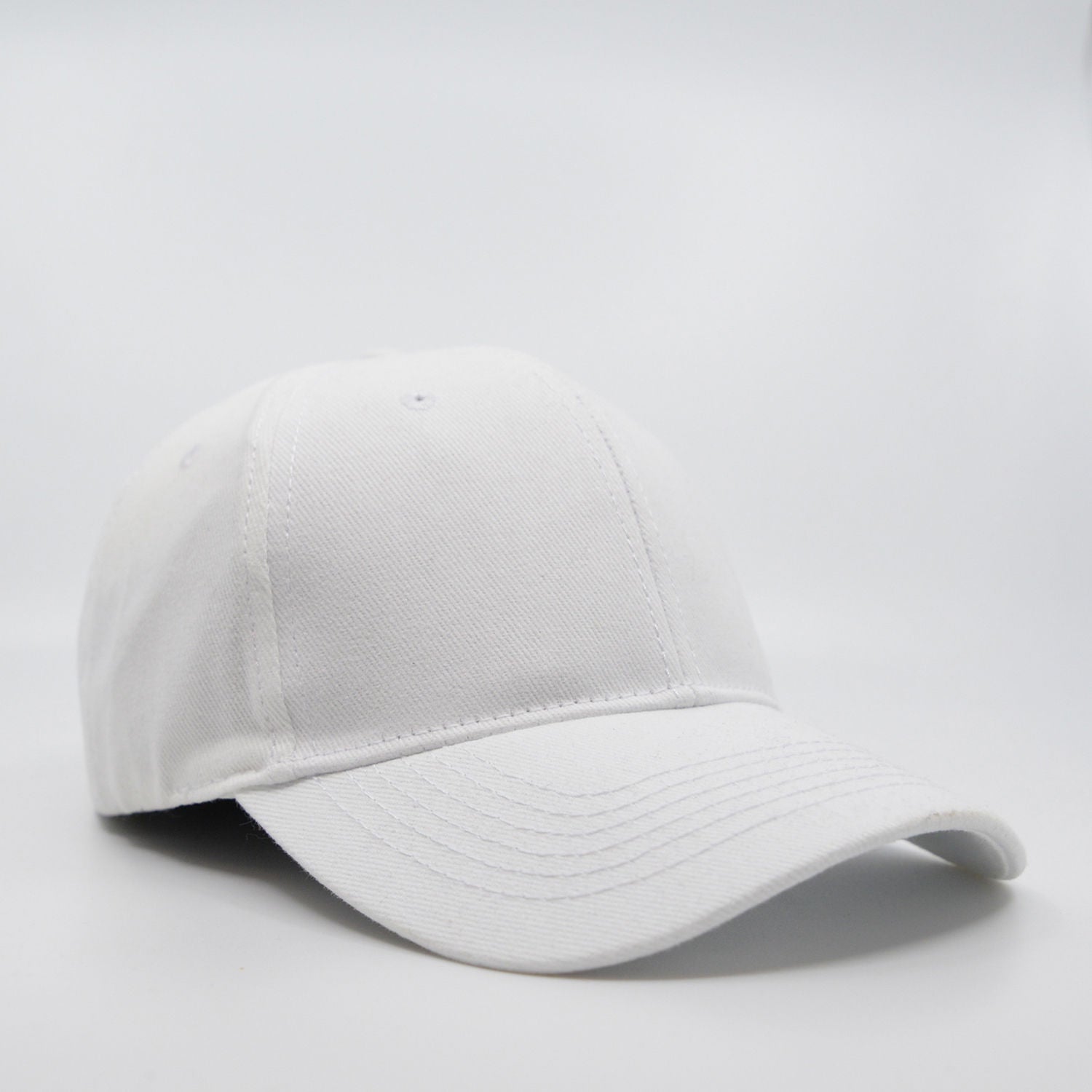 Headwear24 6 Panel Brushed Cotton Cap