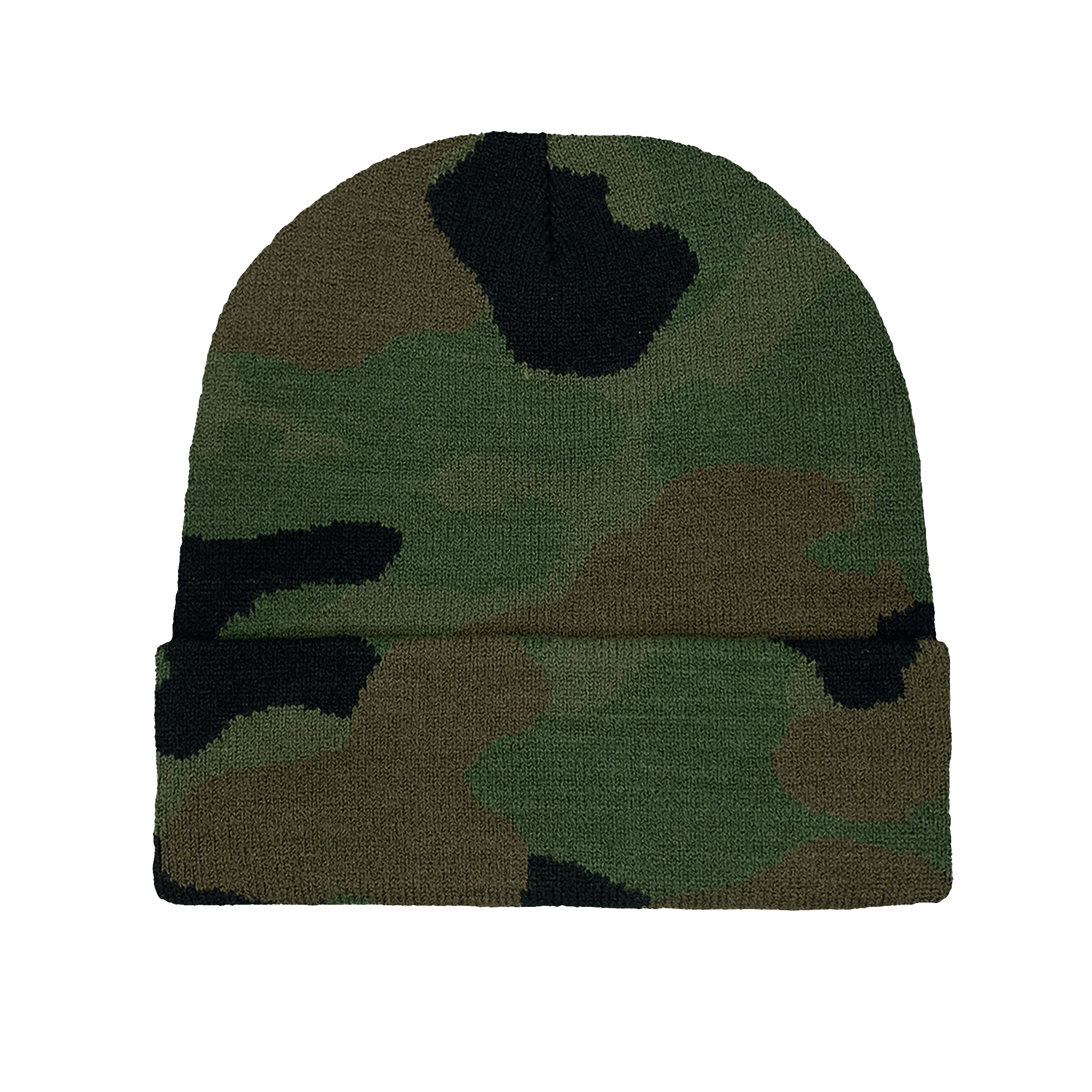 B001/B101R - 24 Cuffed Recycled Polyester Knitted Beanie