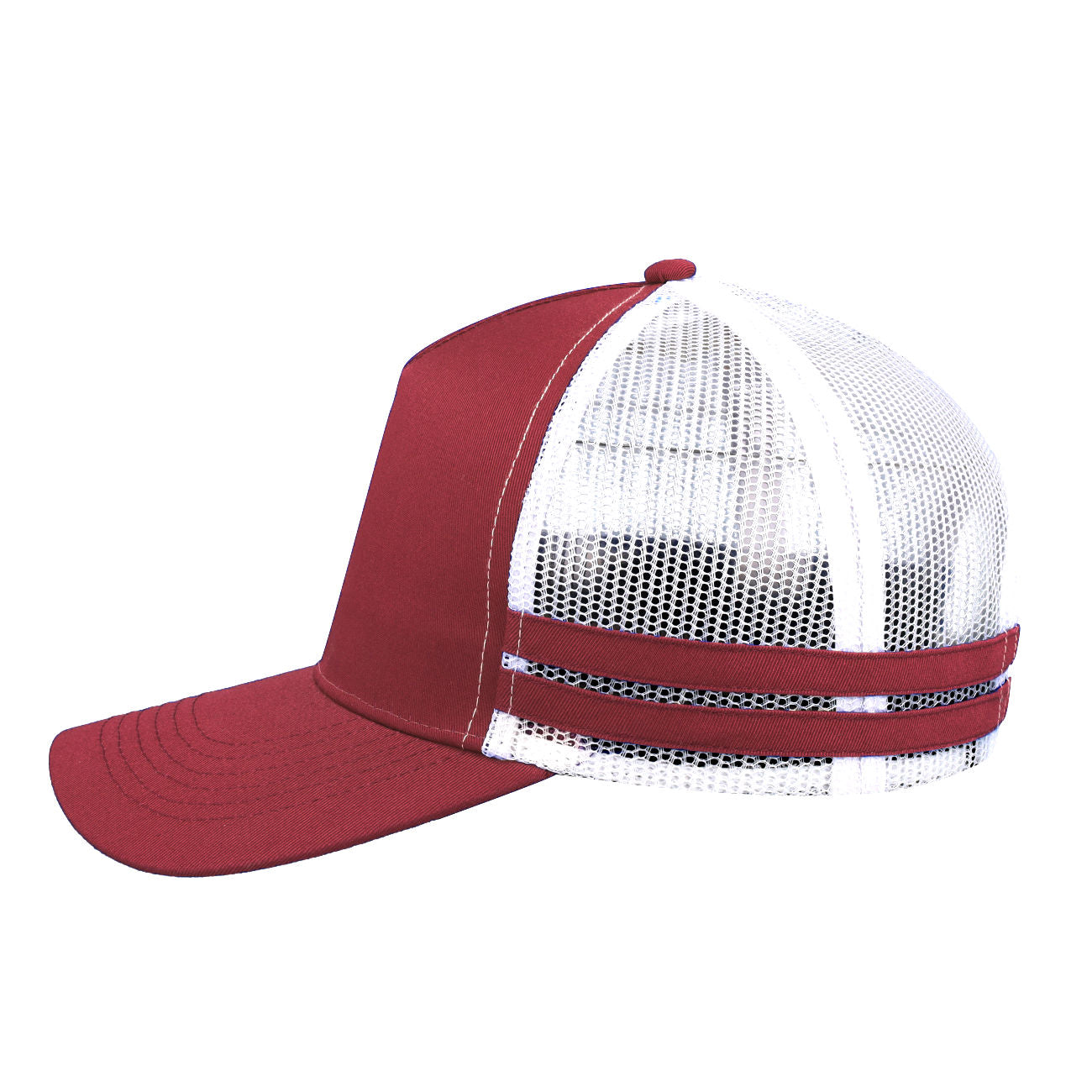 Headwear24 Striped Trucker Cap