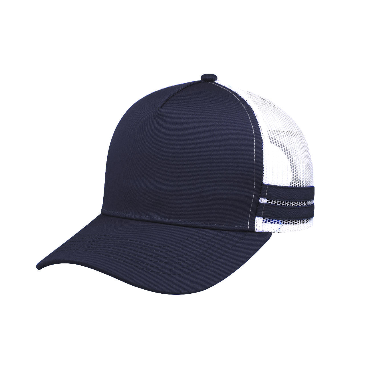 Headwear24 Striped Trucker Cap