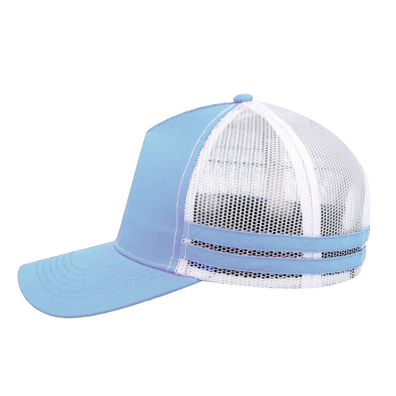 Headwear24 Striped Trucker Cap