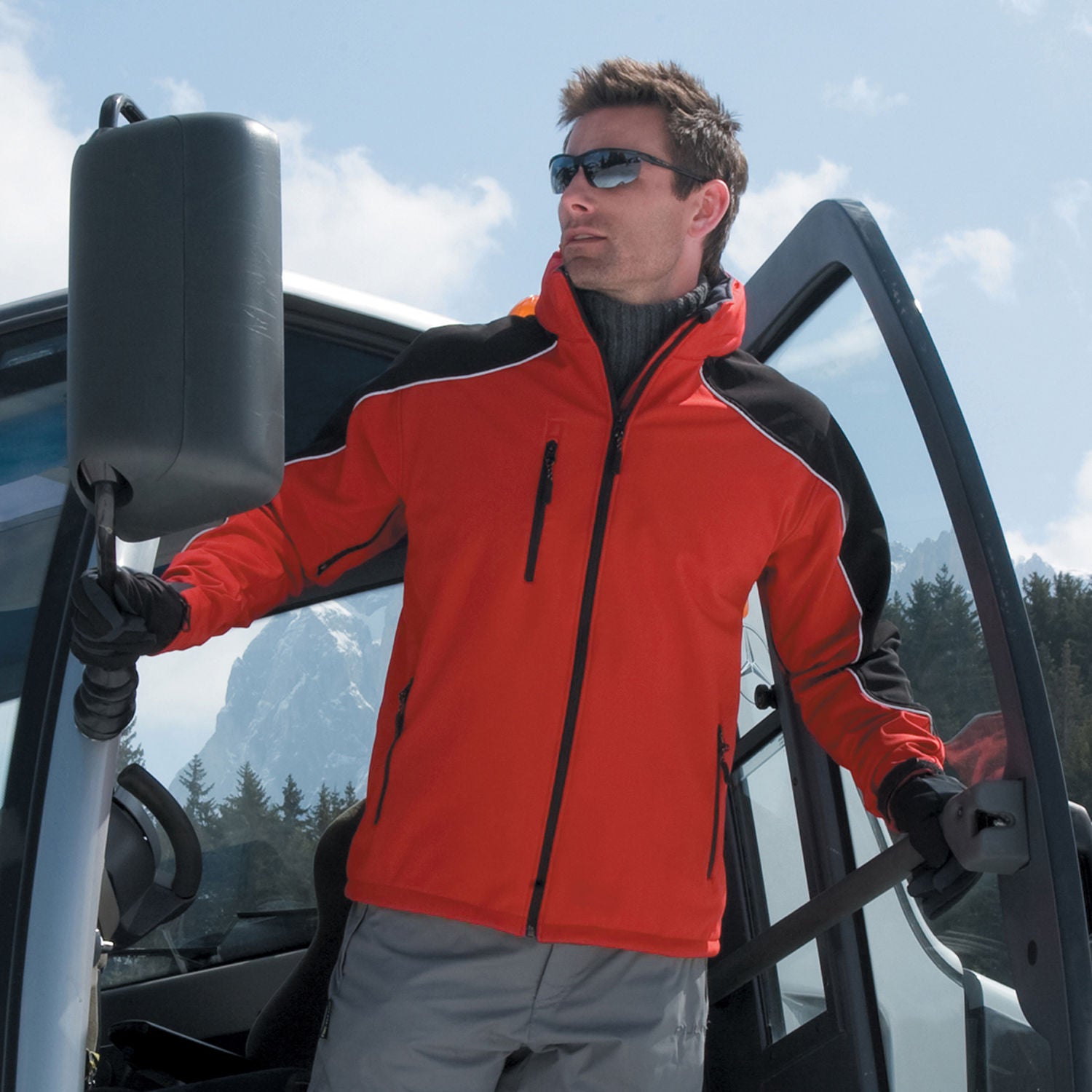 Result Adult Ice Fell Hooded Softshell Jacket