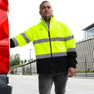 Work-Guard Printable D/N Safety Softshell Jacket