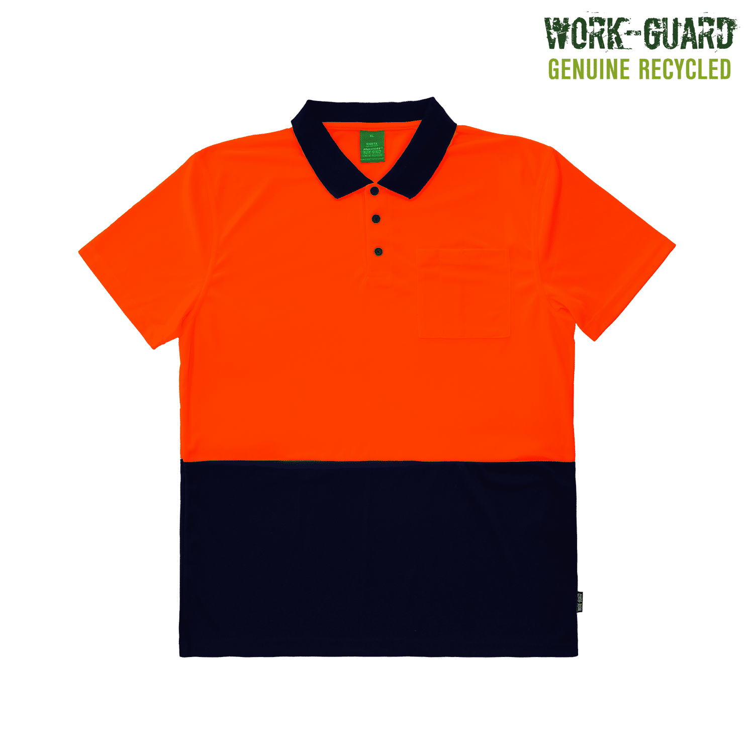 Work-Guard Recycled Hi Vis Polo