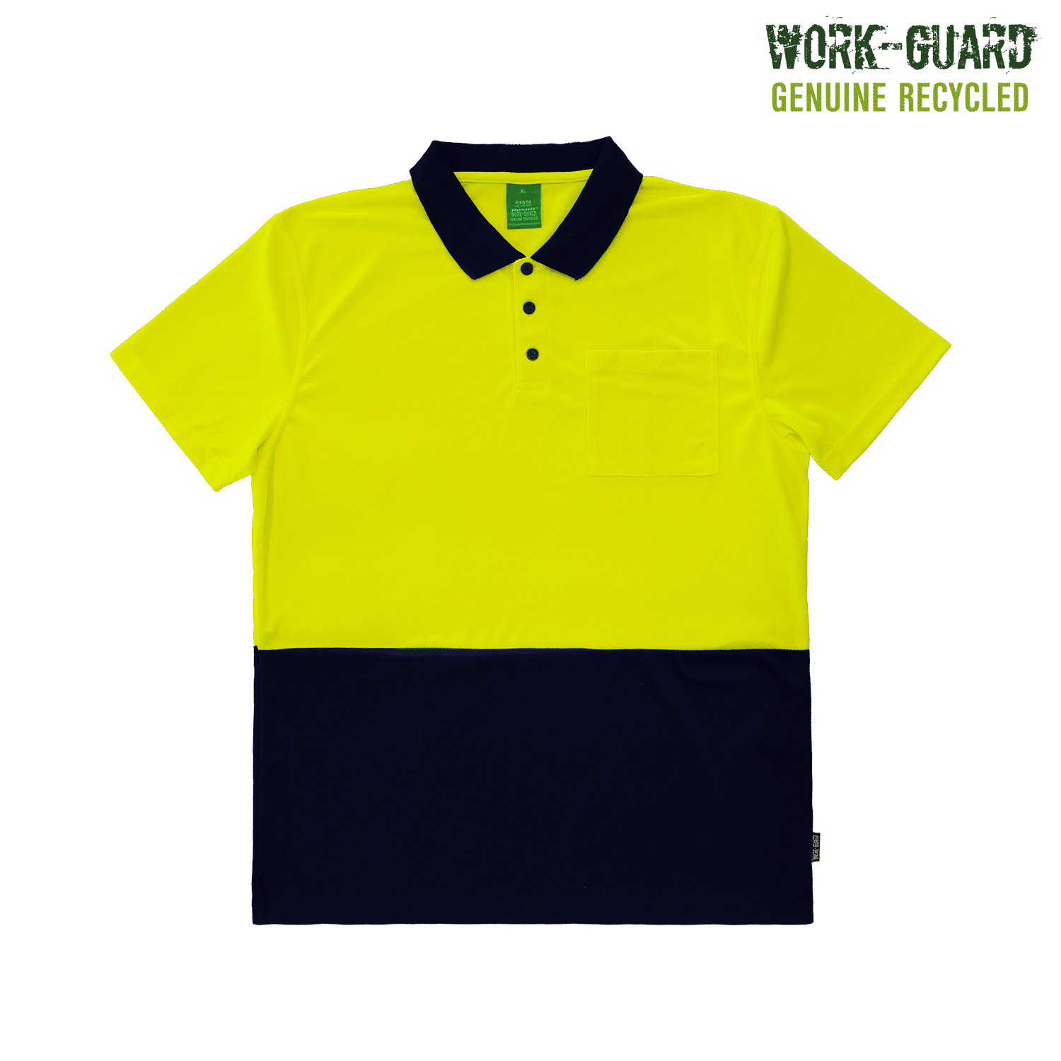 Work-Guard Recycled Hi Vis Polo