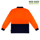 Work-Guard Recycled Hi Vis Longsleeve Polo