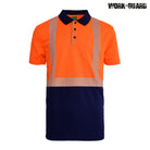 Work-Guard Recycled Hi Vis Short Sleeve Day/Night Polo