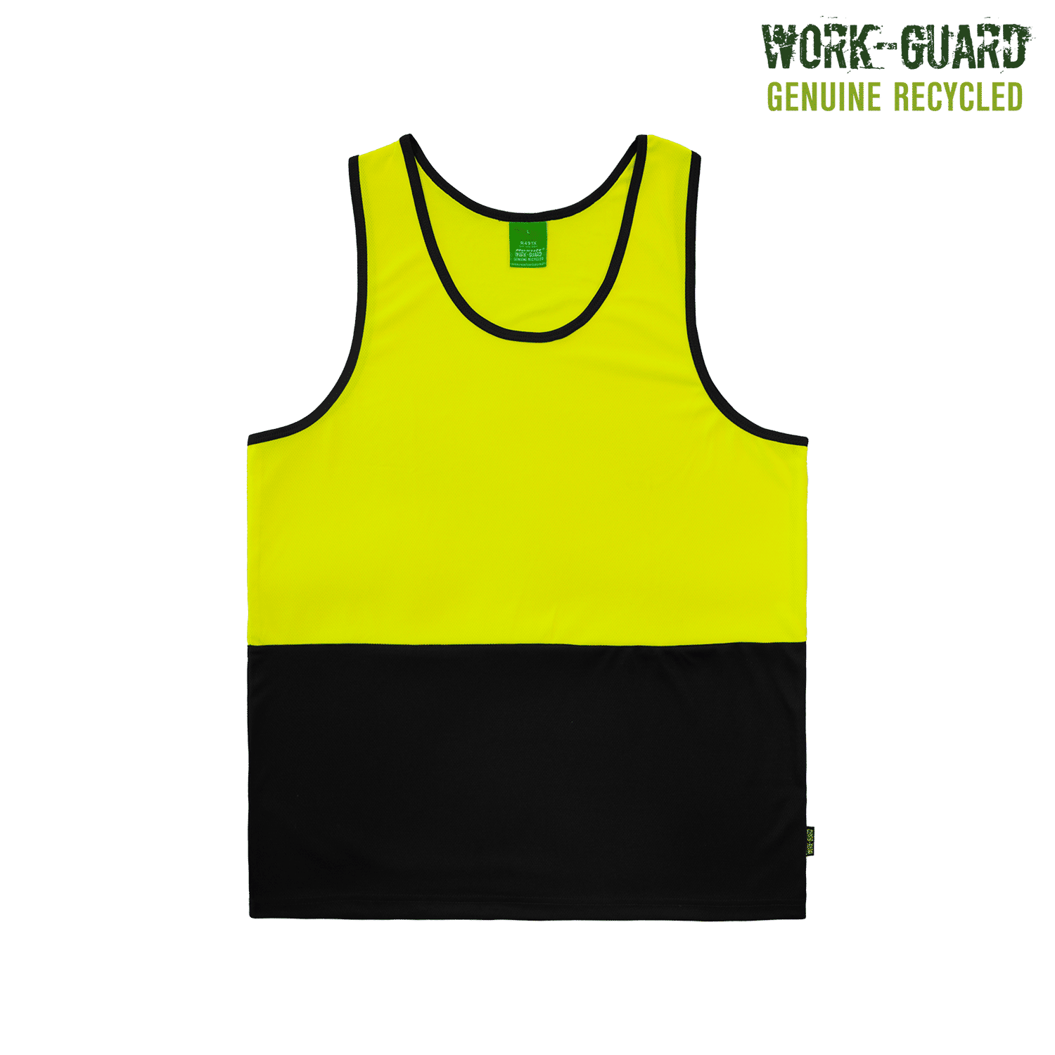 Work-Guard Recycled Hi Vis Singlet