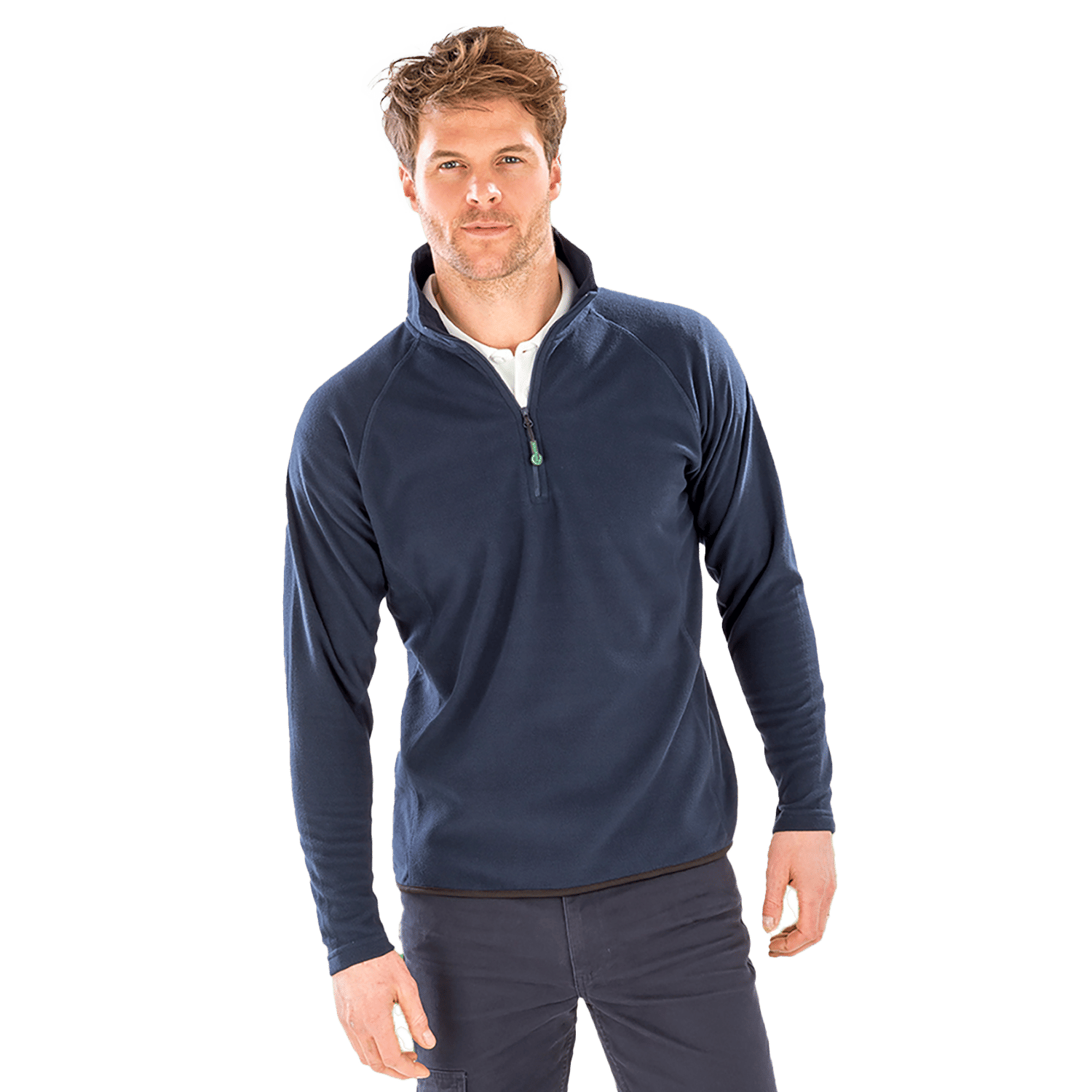 Result Recycled PET Adult Qtr.Zip Fleece Top