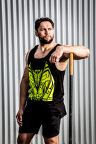 Mens Singlet Yellow Hi Vis - Hi-Vis-Trends