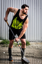 Mens Singlet Yellow Hi Vis - Hi-Vis-Trends