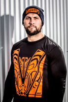 Base Unisex Long Sleeve T-Shirt Orange Hi Vis - Hi-Vis-Trends