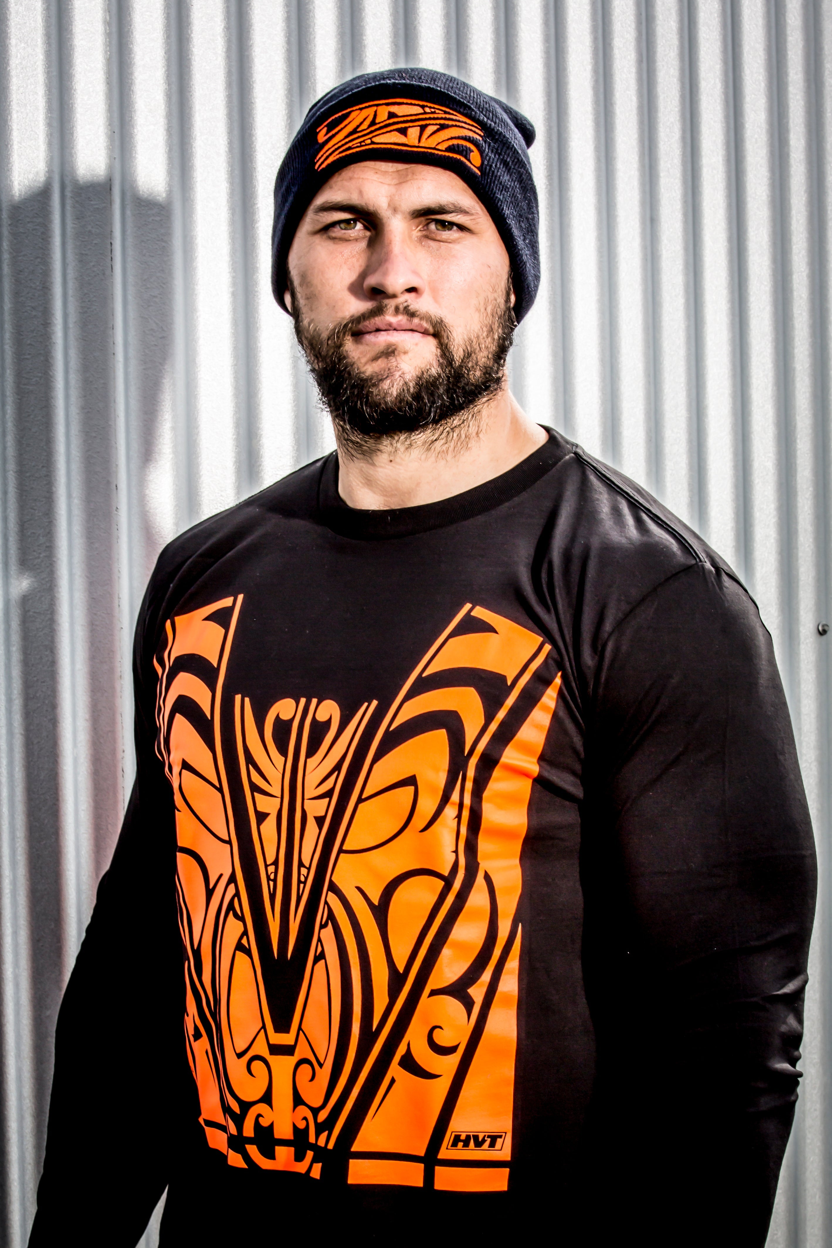 Base Unisex Long Sleeve T-Shirt Orange Hi Vis - Hi-Vis-Trends