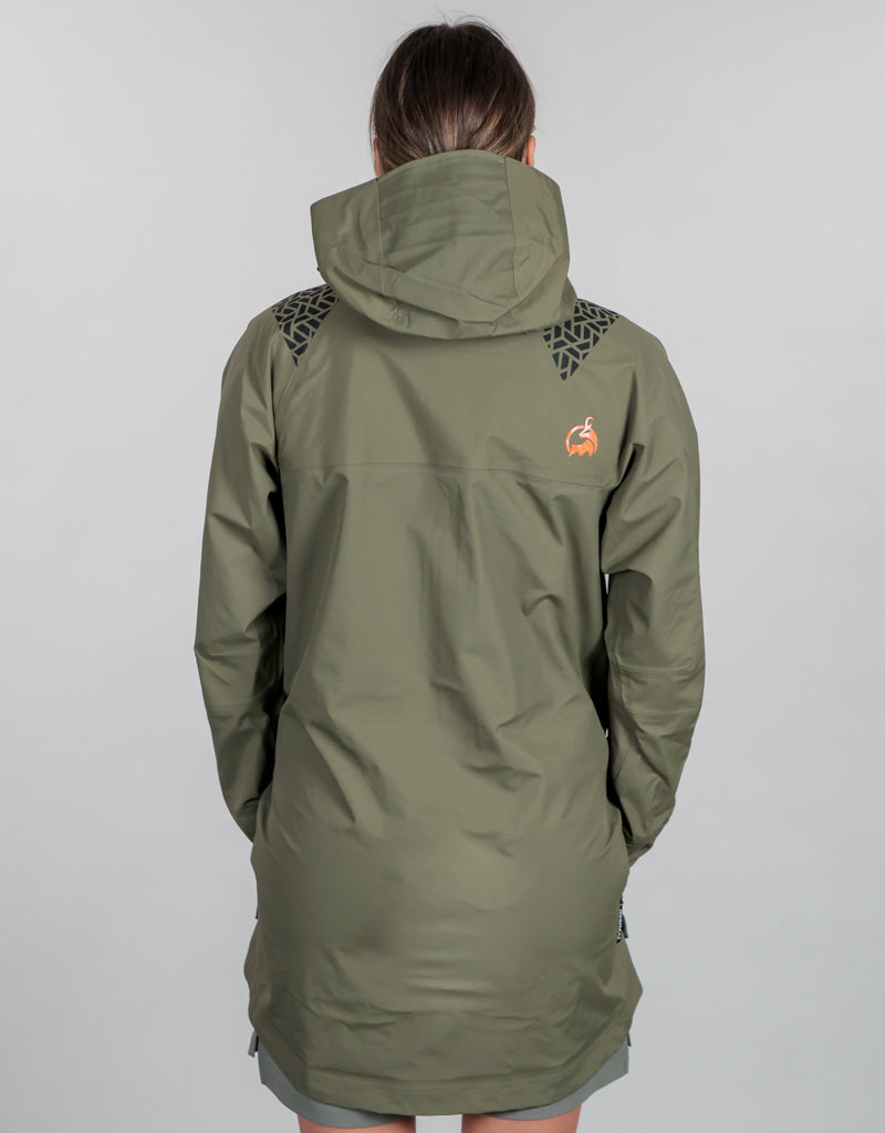 Typhoon Mens Waterproof Rain Coat - Back - Wet Weather Gear
