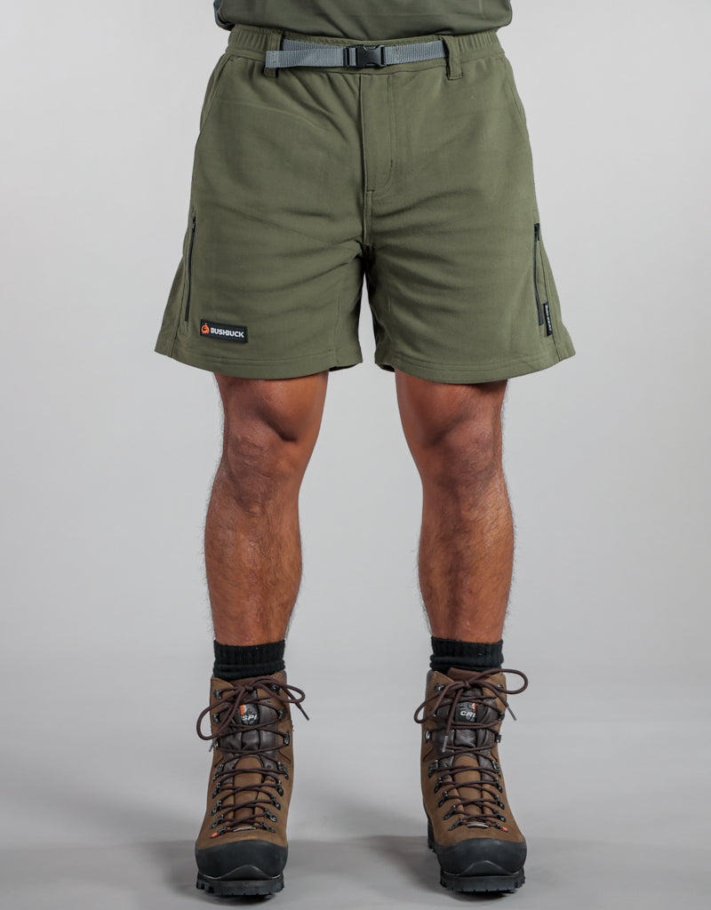 Dri-Seat Shorts Green - - Work Shorts for Men - Hiking Shorts - Hunting Clothes - Front