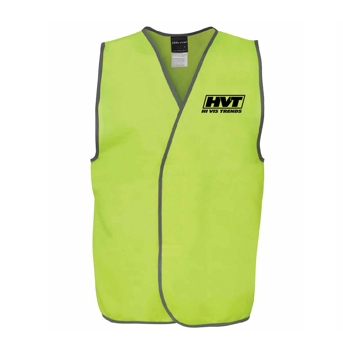Hi Vis Adult Vest-HVT LOGO - Hi-Vis-Trends