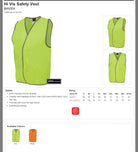 Hi Vis Adult Vest-HVT LOGO - Hi-Vis-Trends