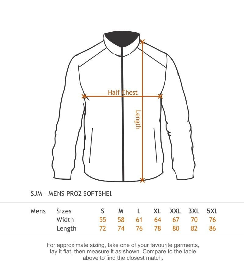 Mens PRO2 - Contrast Zip pulls