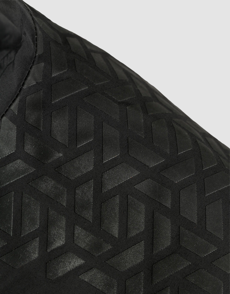 Bushbuck Typhoon Black Waterproof Rain Jacket - Bushbuck Close Up Shoulder - Wet Weather Gear