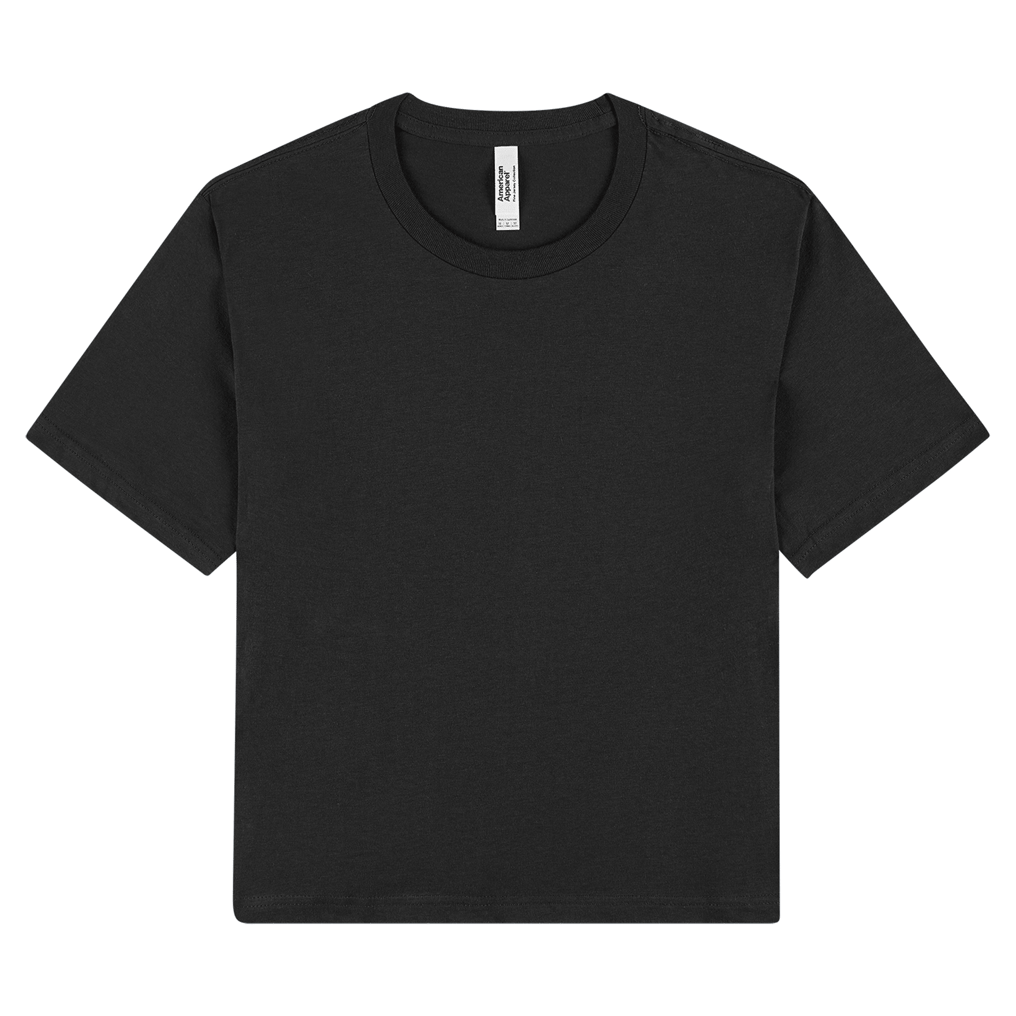 American Apparel Women's Fine Jersey Boxy T-Shirt