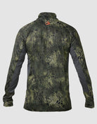 Apex Quarter Zip Base Layer Woodlands Camo - Back