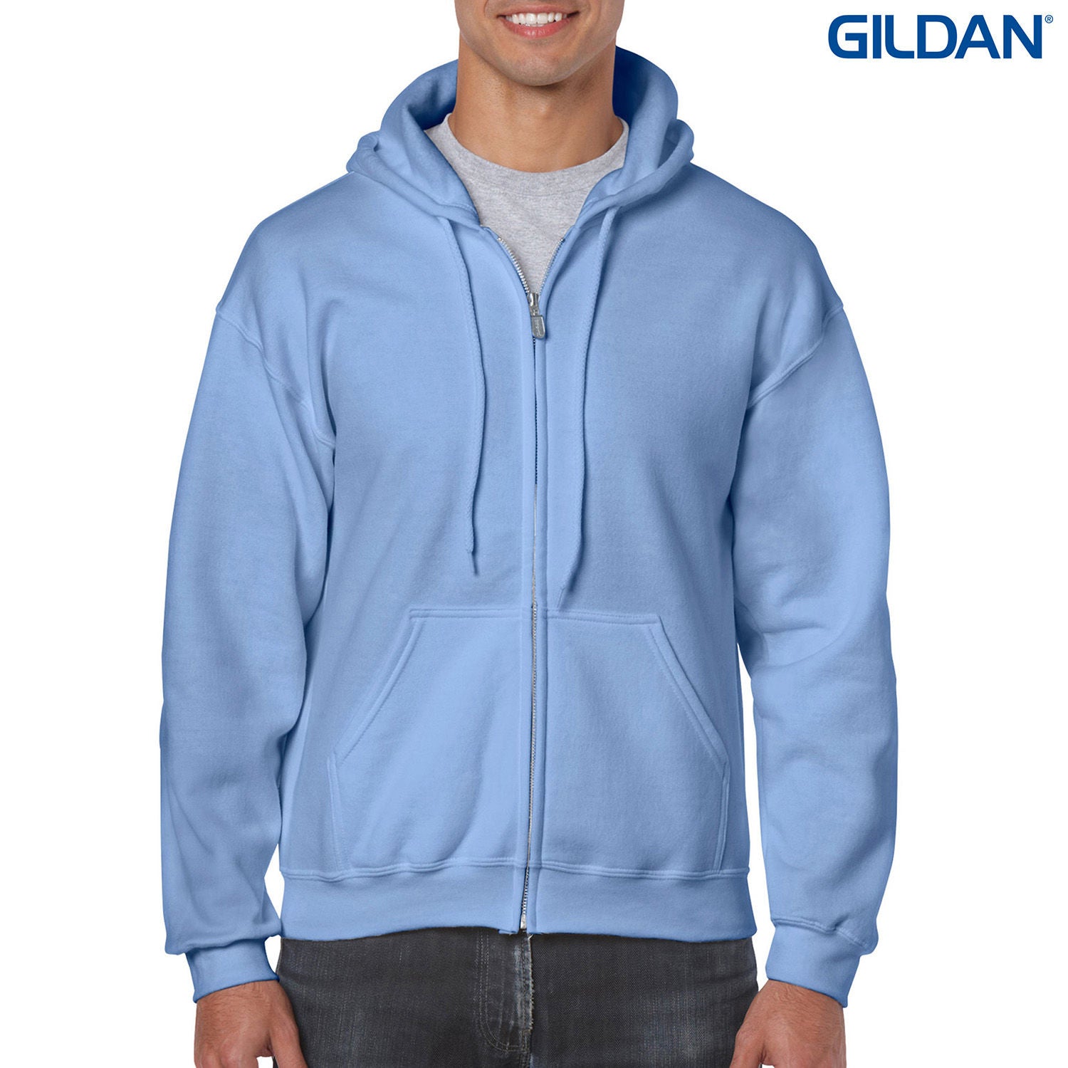 Gildan Heavy Blend Adult Full Zip Hooded Sweatshirt