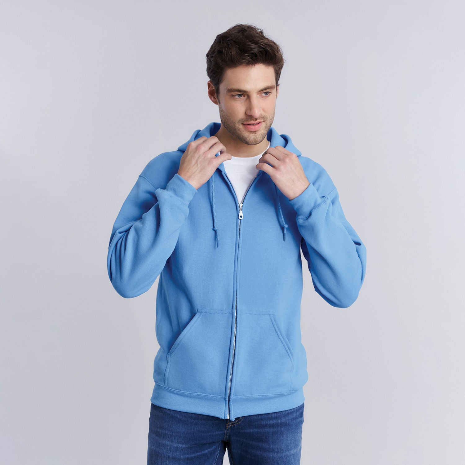 Gildan Heavy Blend Adult Full Zip Hooded Sweatshirt