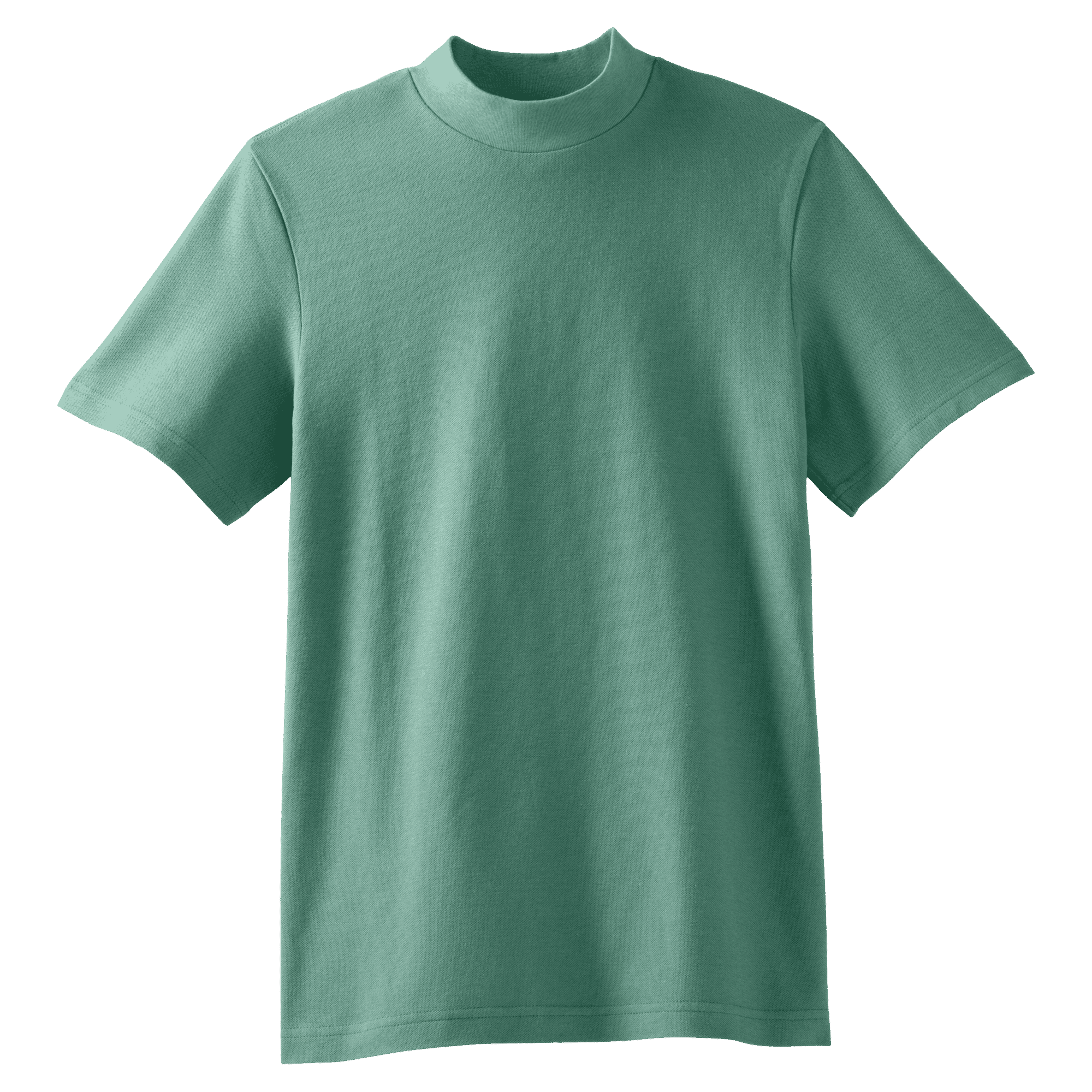 American Apparel Unisex Pique Mockneck 