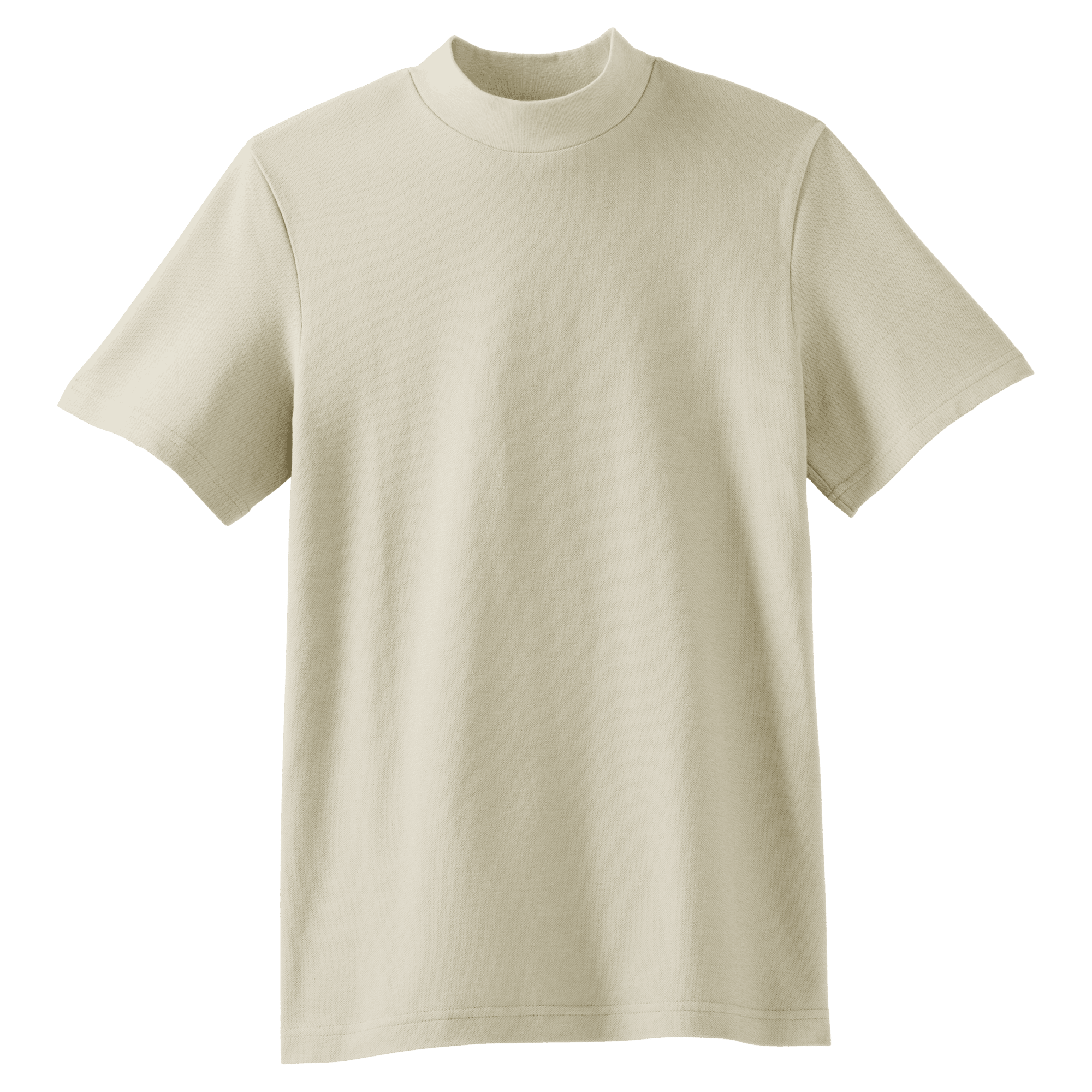 American Apparel Unisex Pique Mockneck 